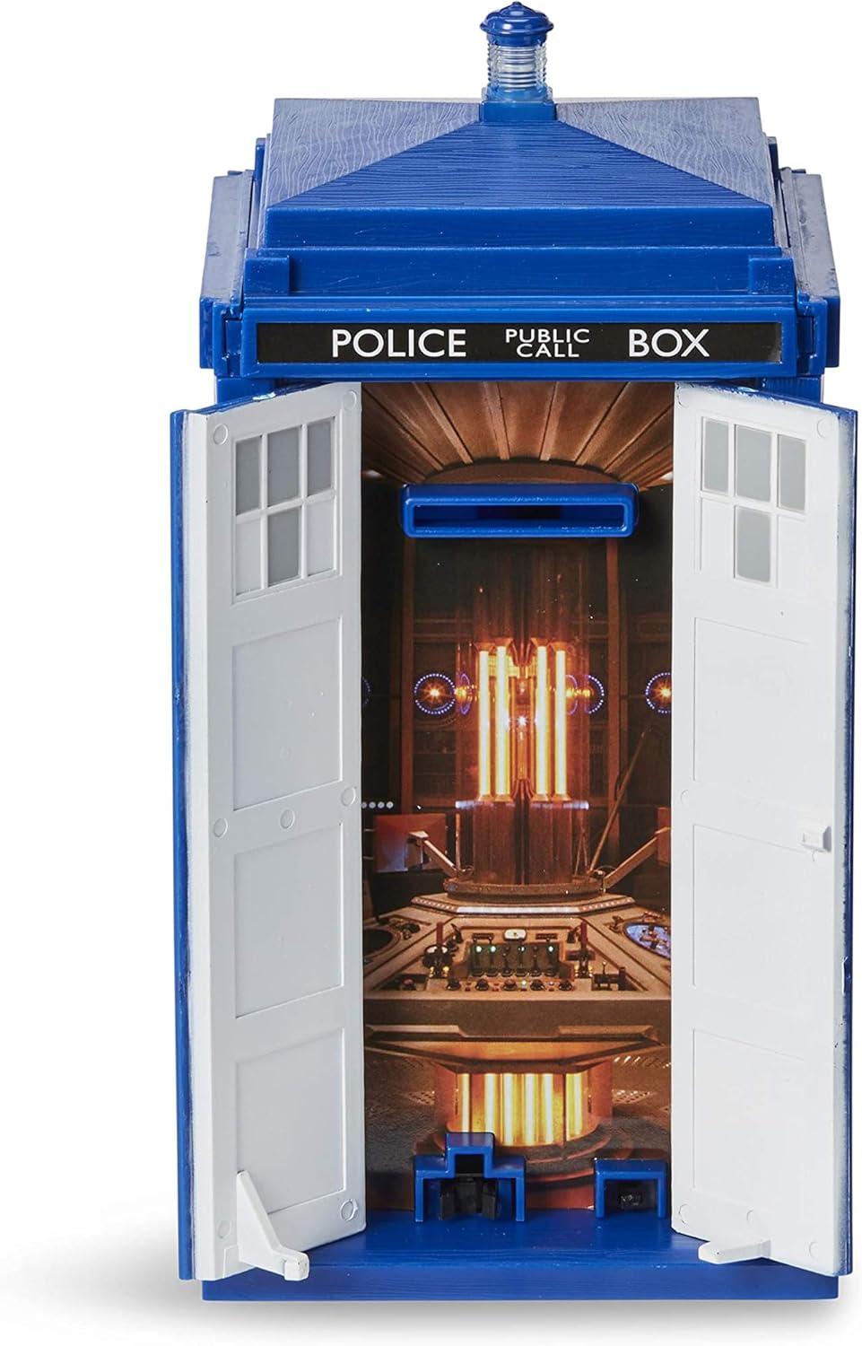 Seven20 Doctor Who Electronic TARDIS Talking Money Bank