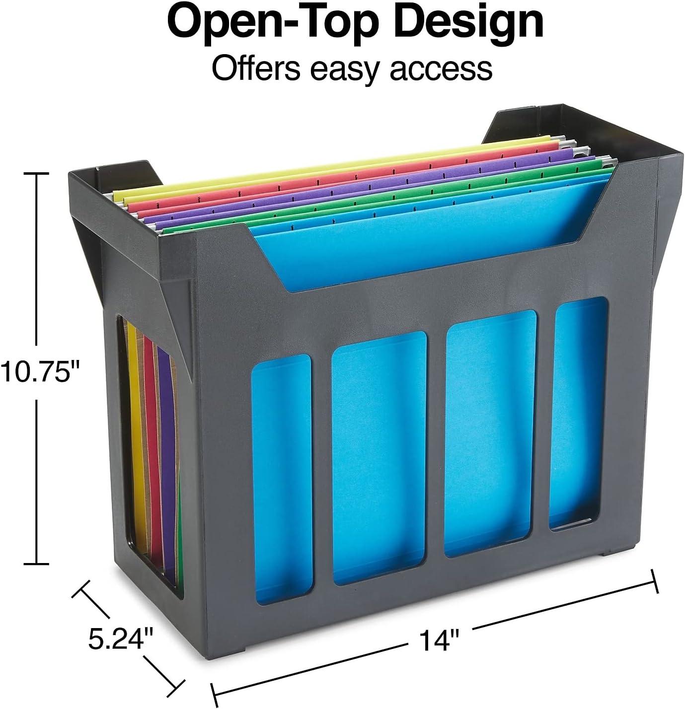 Staples File Caddy with File Folders (10613) 432286