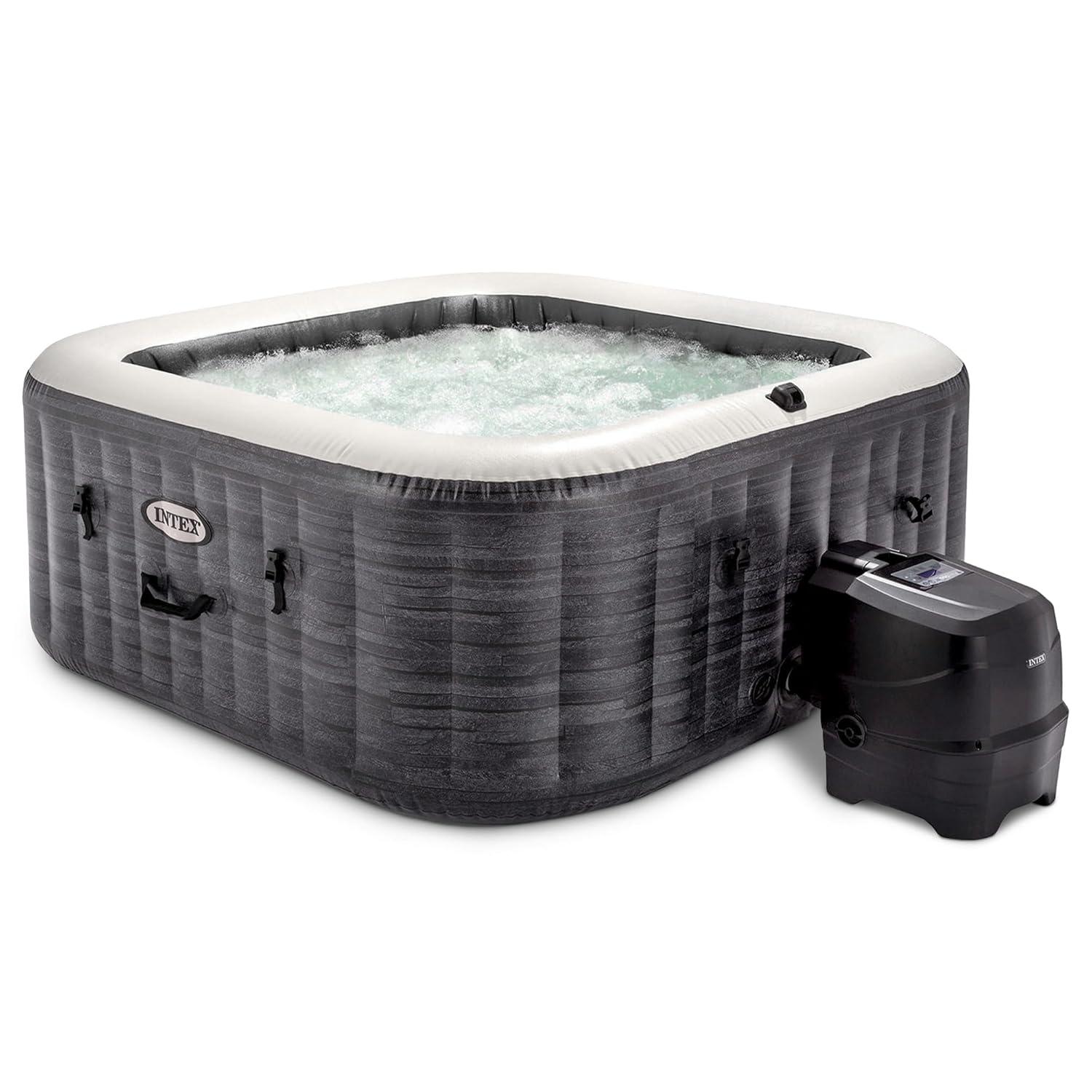 Intex Intex PureSpa Plus Inflatable Square Hot Tub w/ AirJets