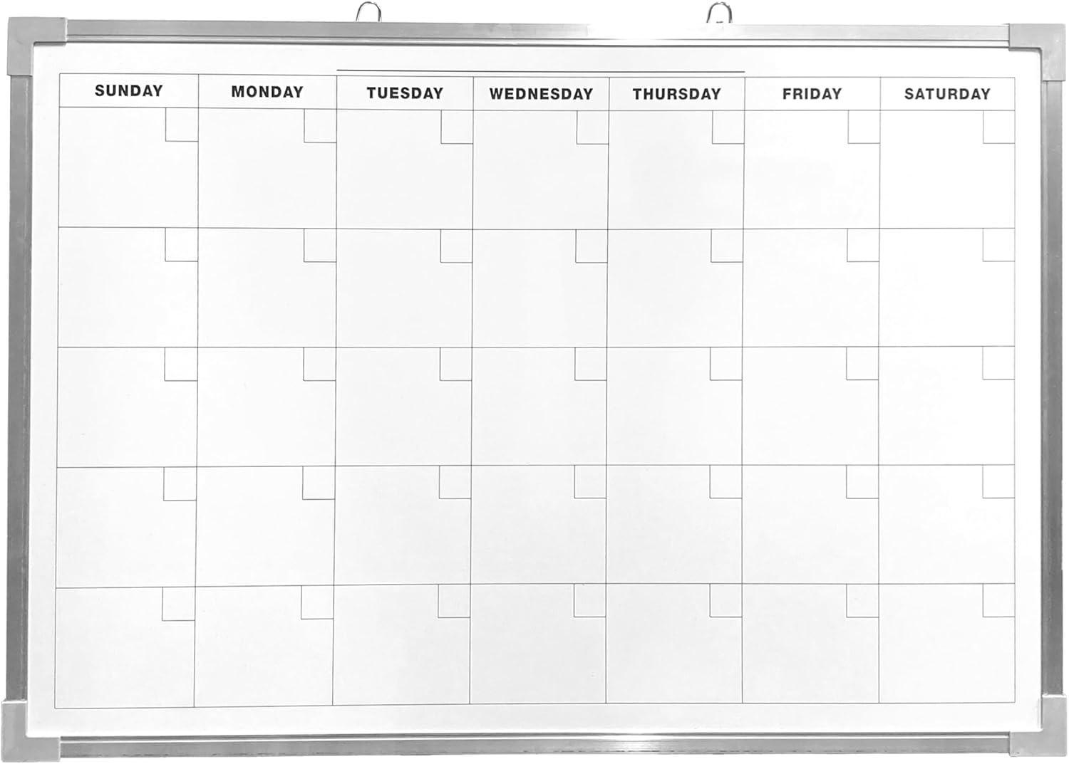 Flipside Products Wall Mounted Magnetic Wall Calendar, 18" x 24"