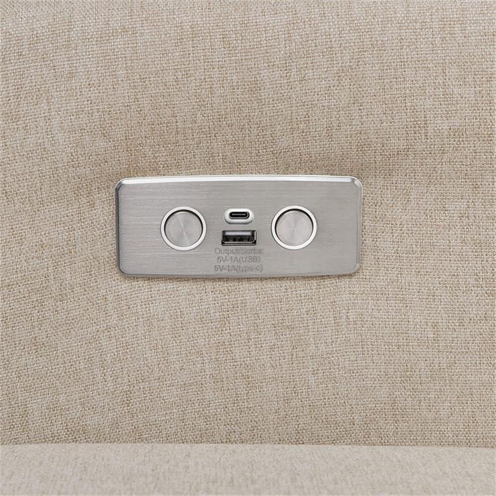 Kiwi Electronic Recliner and Swivel Glider with USB port