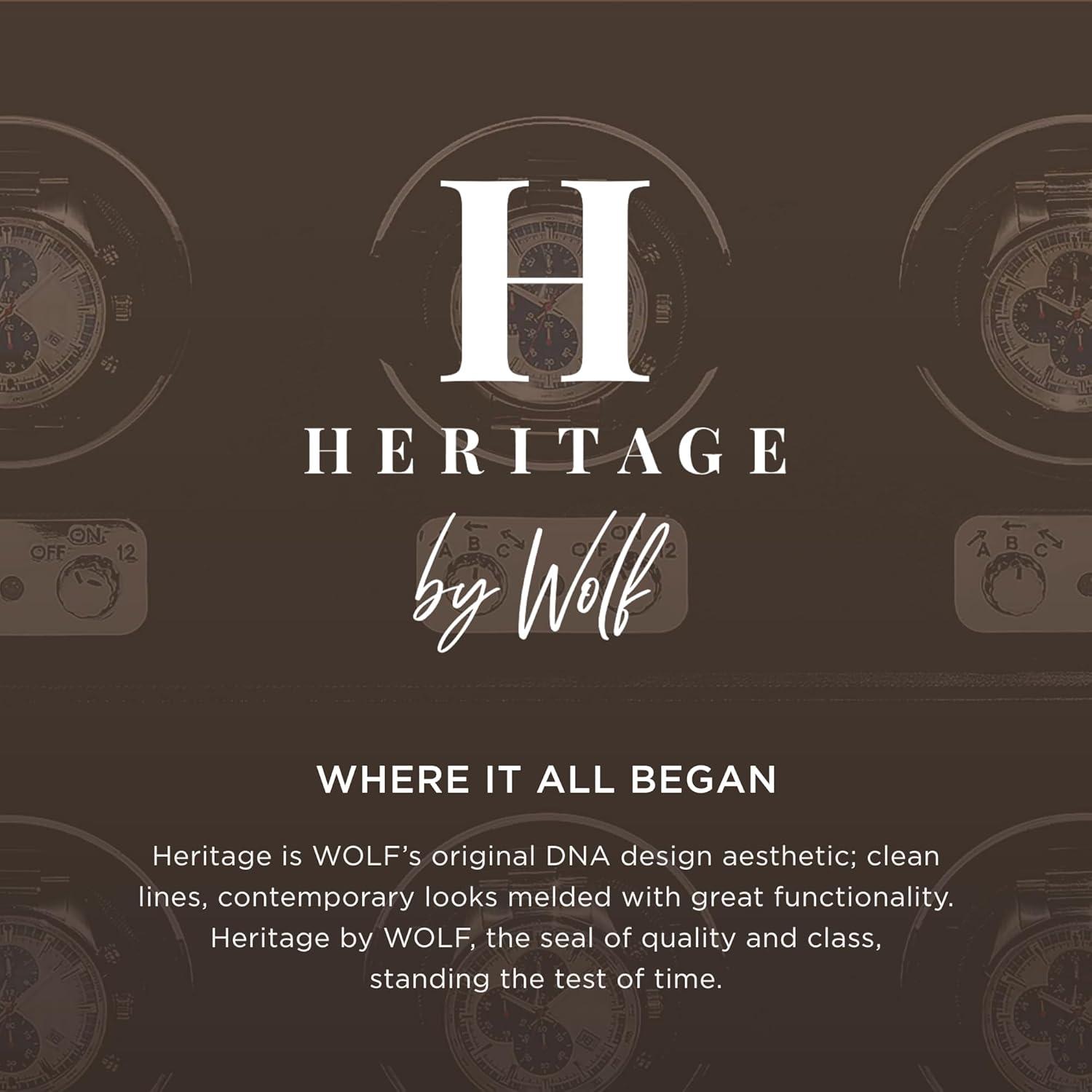 Heritage Men Watch Box + Watch Winder