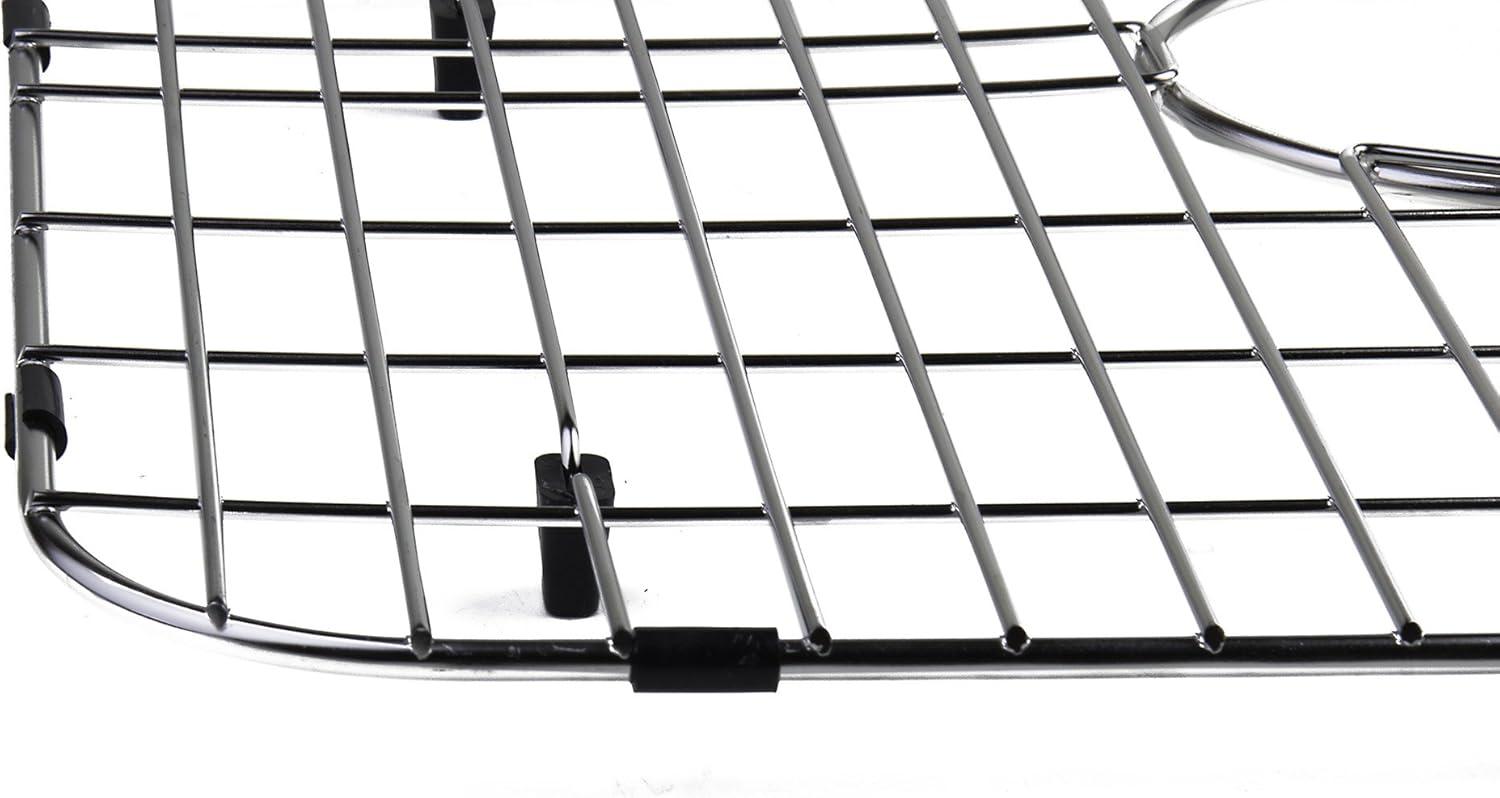 Solid Stainless Steel Kitchen Sink Grid with Plastic Feet