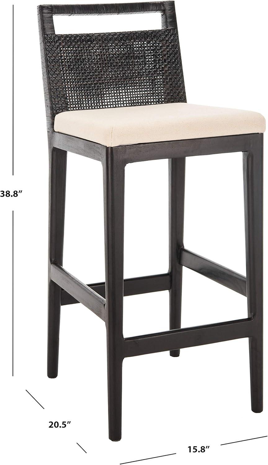 Darin Barstool - SEA4015 - Black/White - Safavieh