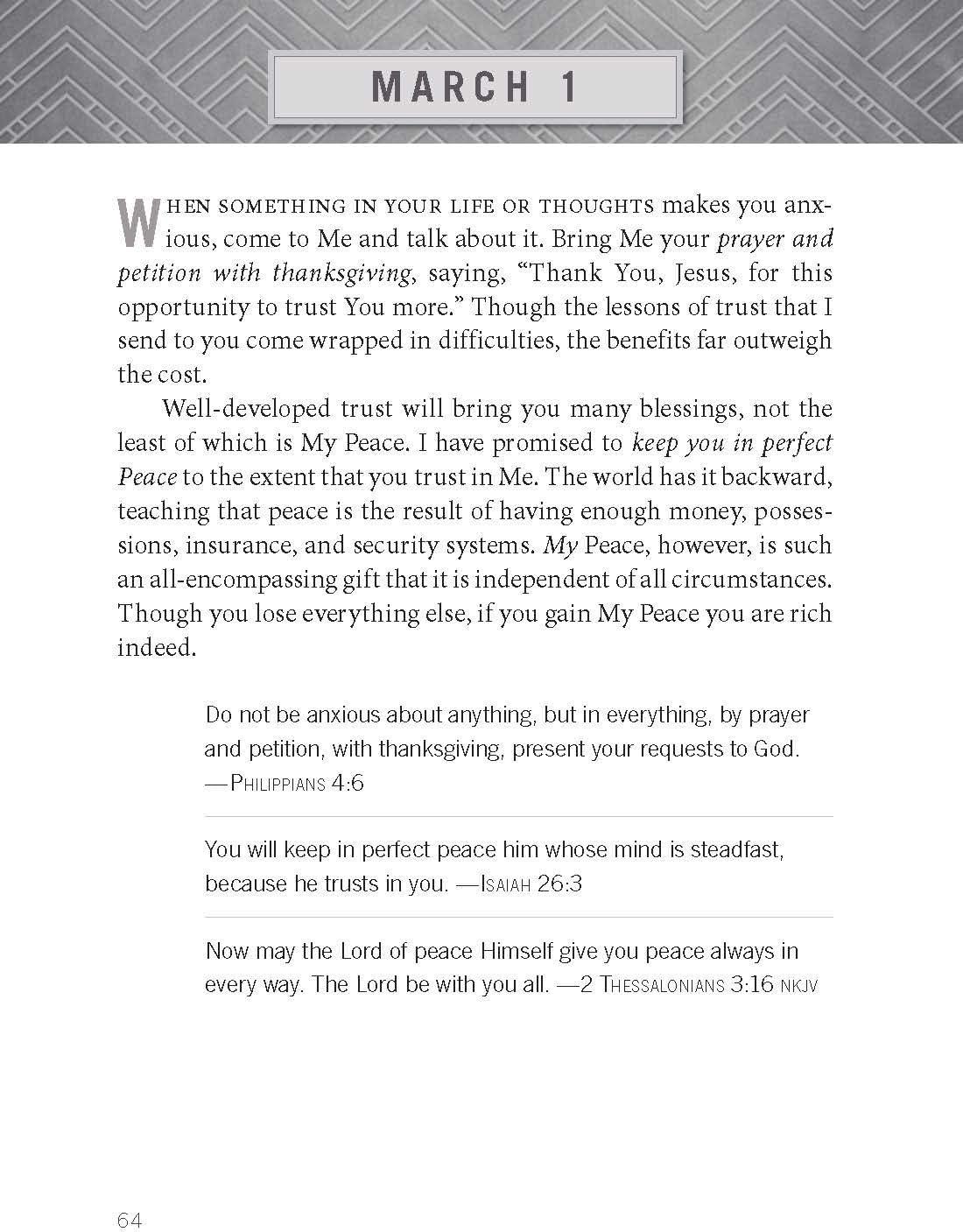 Jesus Calling - By Sarah Young ( Leather Bound )