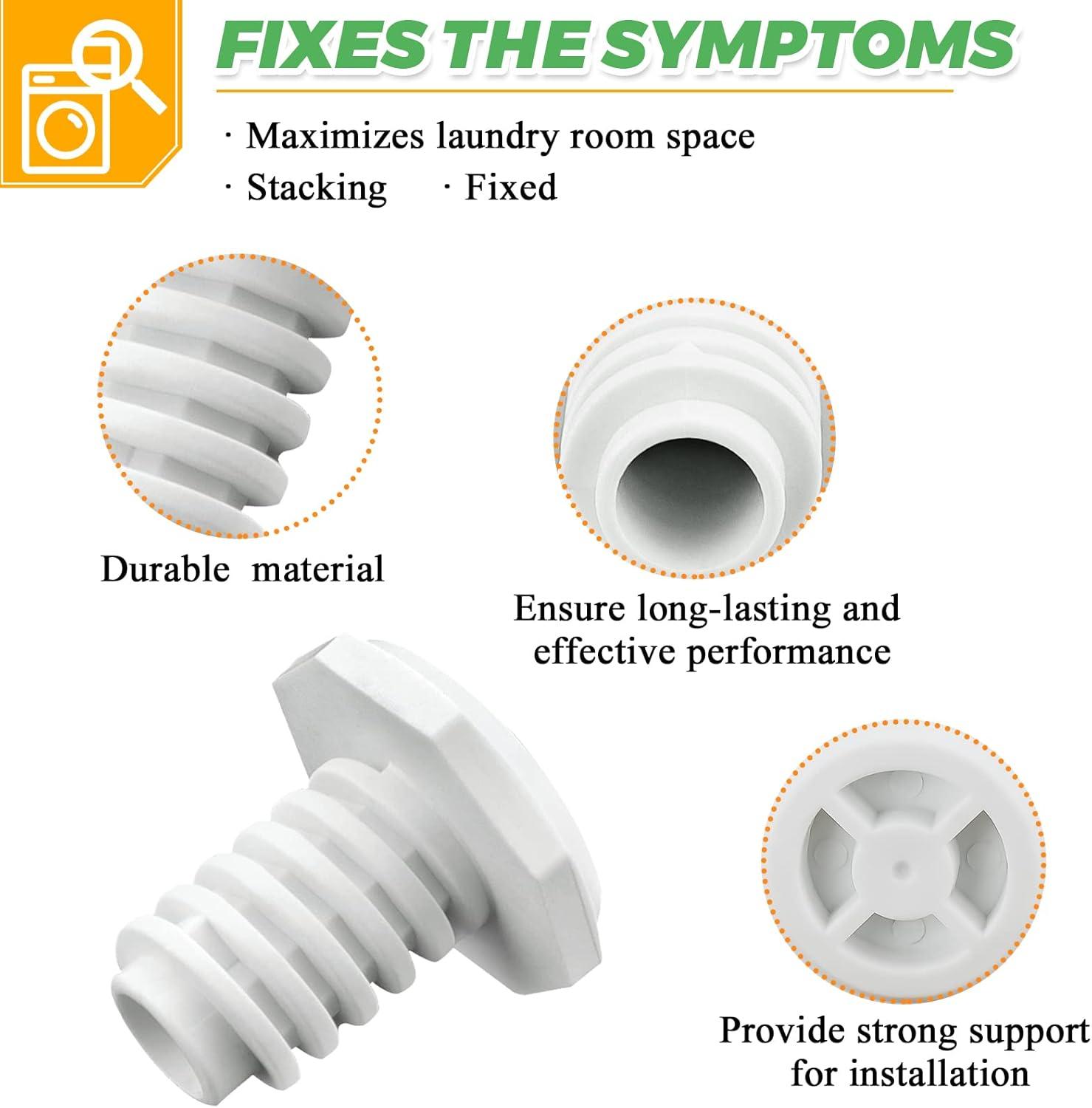 W10869845 Dryer Stacking Kit for Whirlpool & Maytag dryers & Long Vent Dryers, Replaces AP6047938, W10298318RP, W10761316, W10298318, PS3407625
