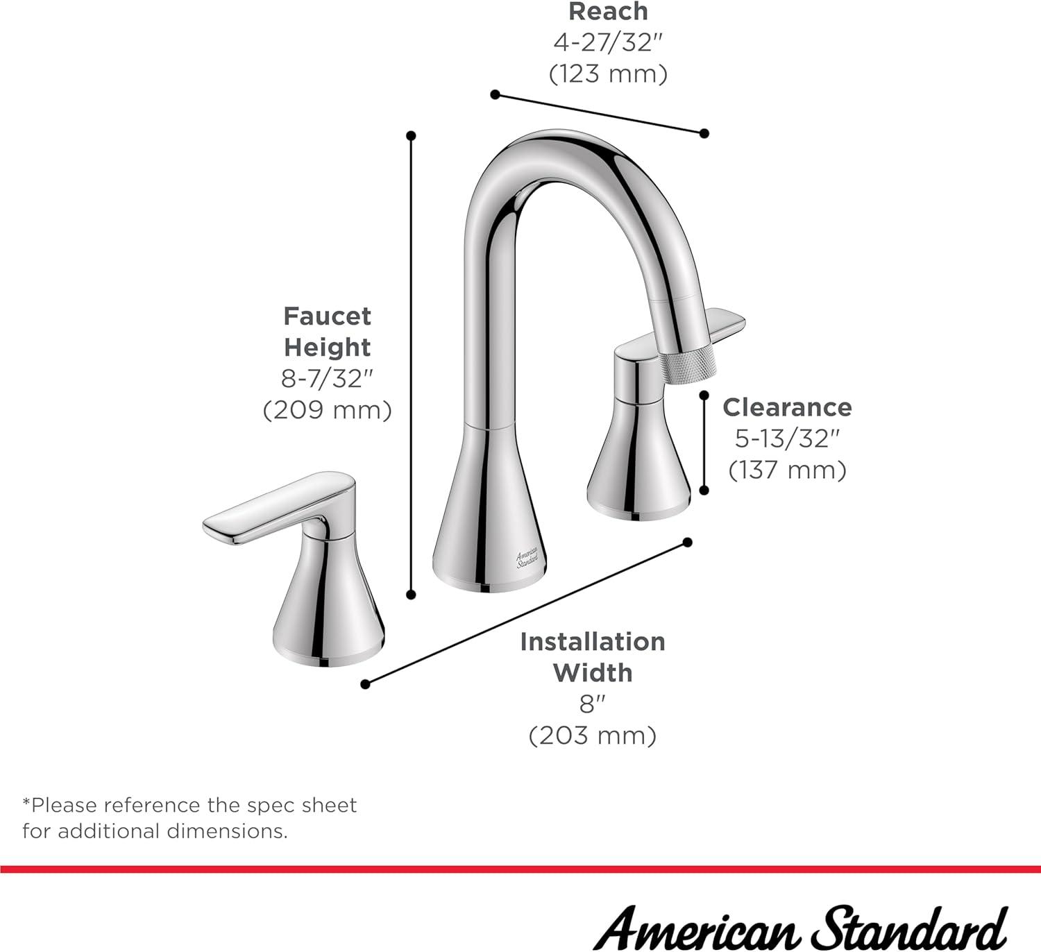 Matte Black Widespread Pull-Down Bathroom Faucet with Dual Spray