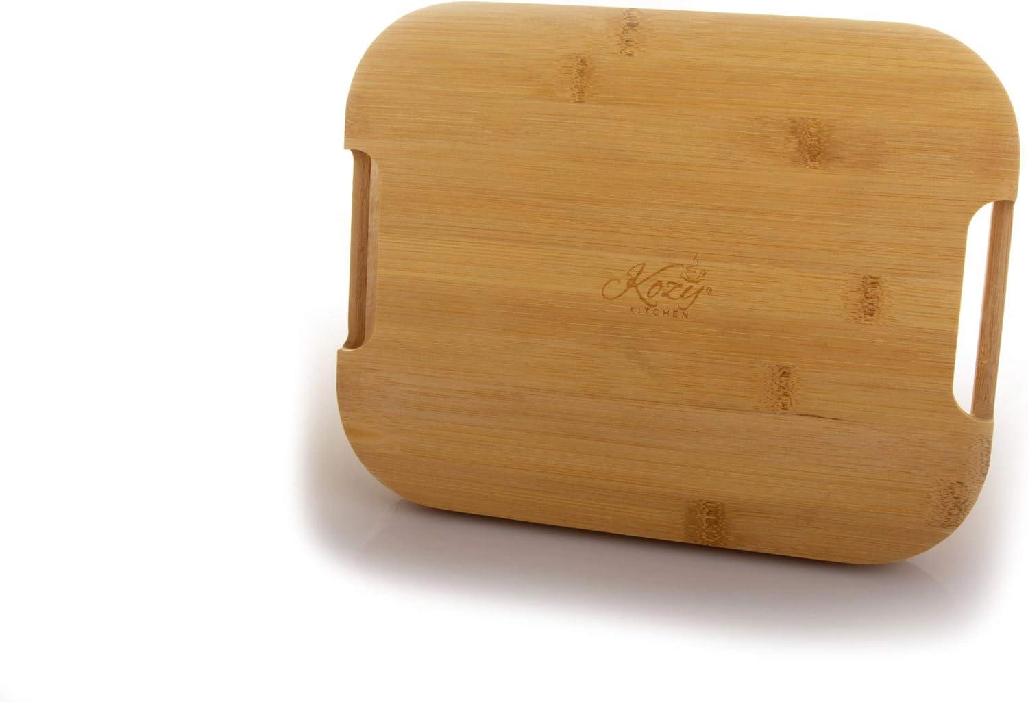 Tea Serving Tray Handmade 100% Natural Bamboo Wood Finish