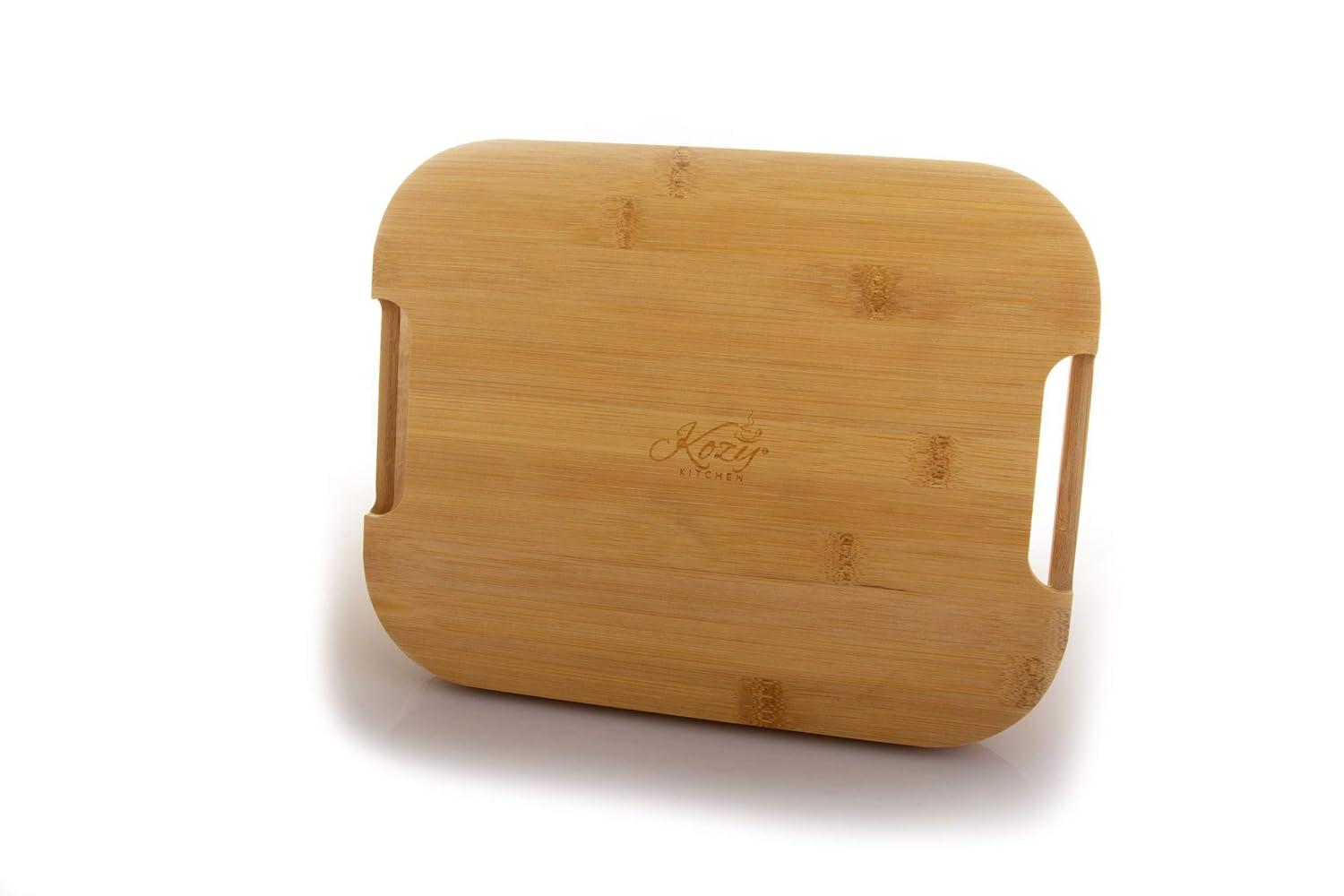 Tea Serving Tray Handmade 100% Natural Bamboo Wood Finish