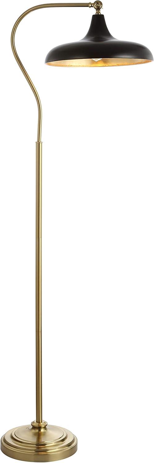 Elegant Vintage Gold & Black 68'' Contemporary Floor Lamp