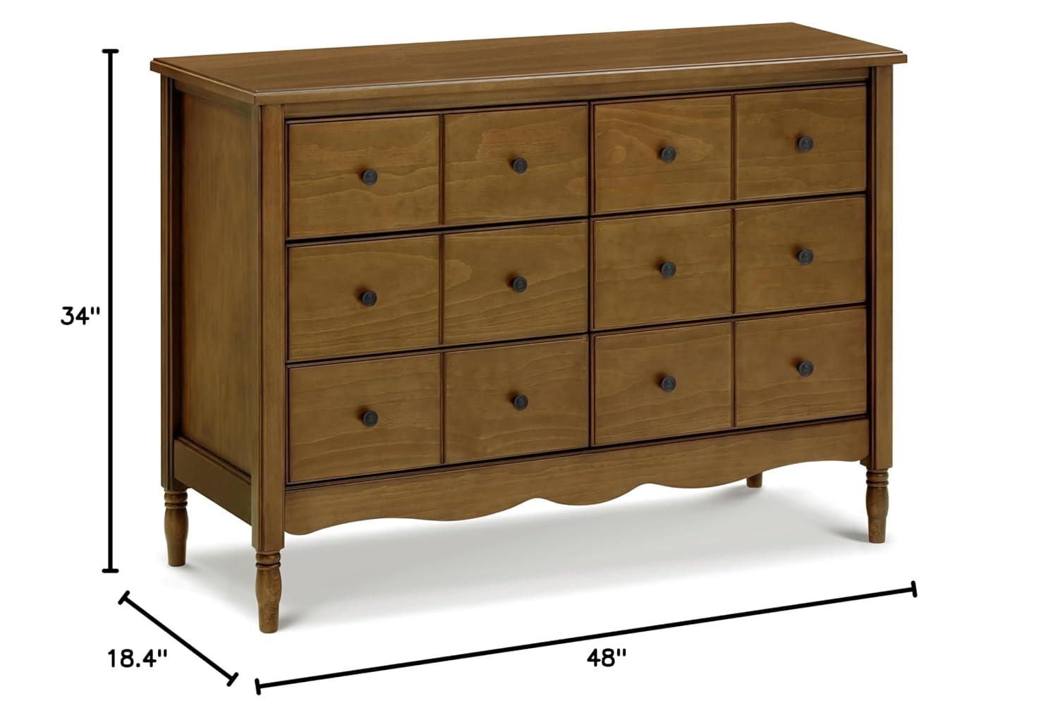 Liberty 6 Drawer 18.4" W Double Dresser