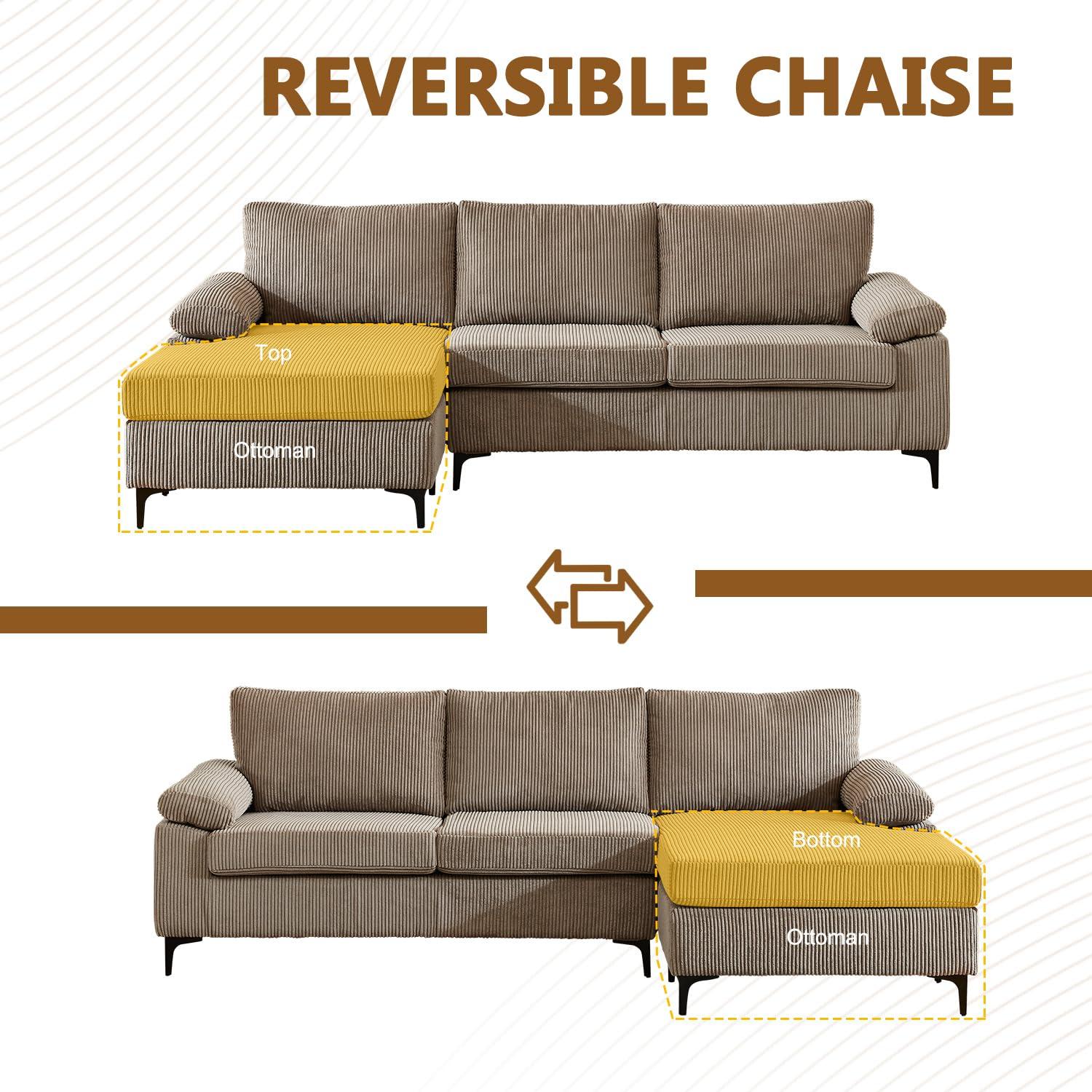 Wade Logan® Avrianna 2 - Piece Upholstered Sectional
