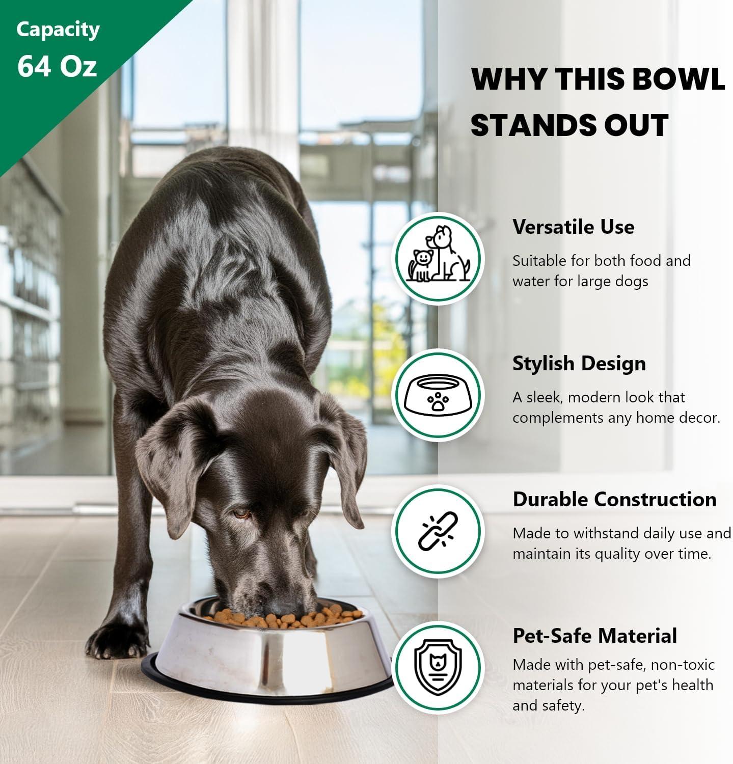 Iconic Pet Anti-Skid Pet Bowl