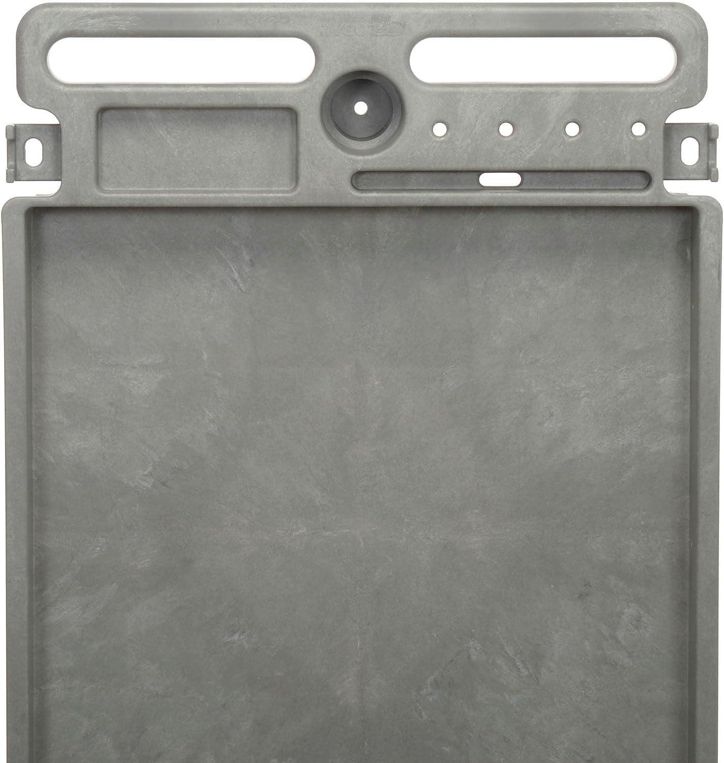 Plastic 3 Tray Shelf Industrial Strength Service & Utility Cart, 44” x 25-1/2”, 8" Pneumatic Wheels