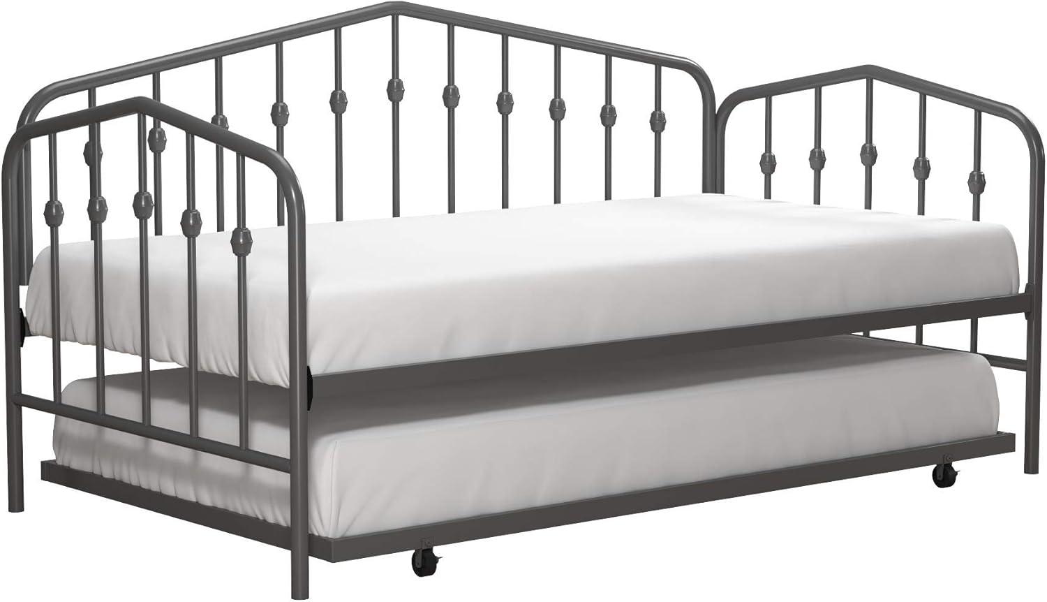 Bushwick Metal Daybed with Trundle