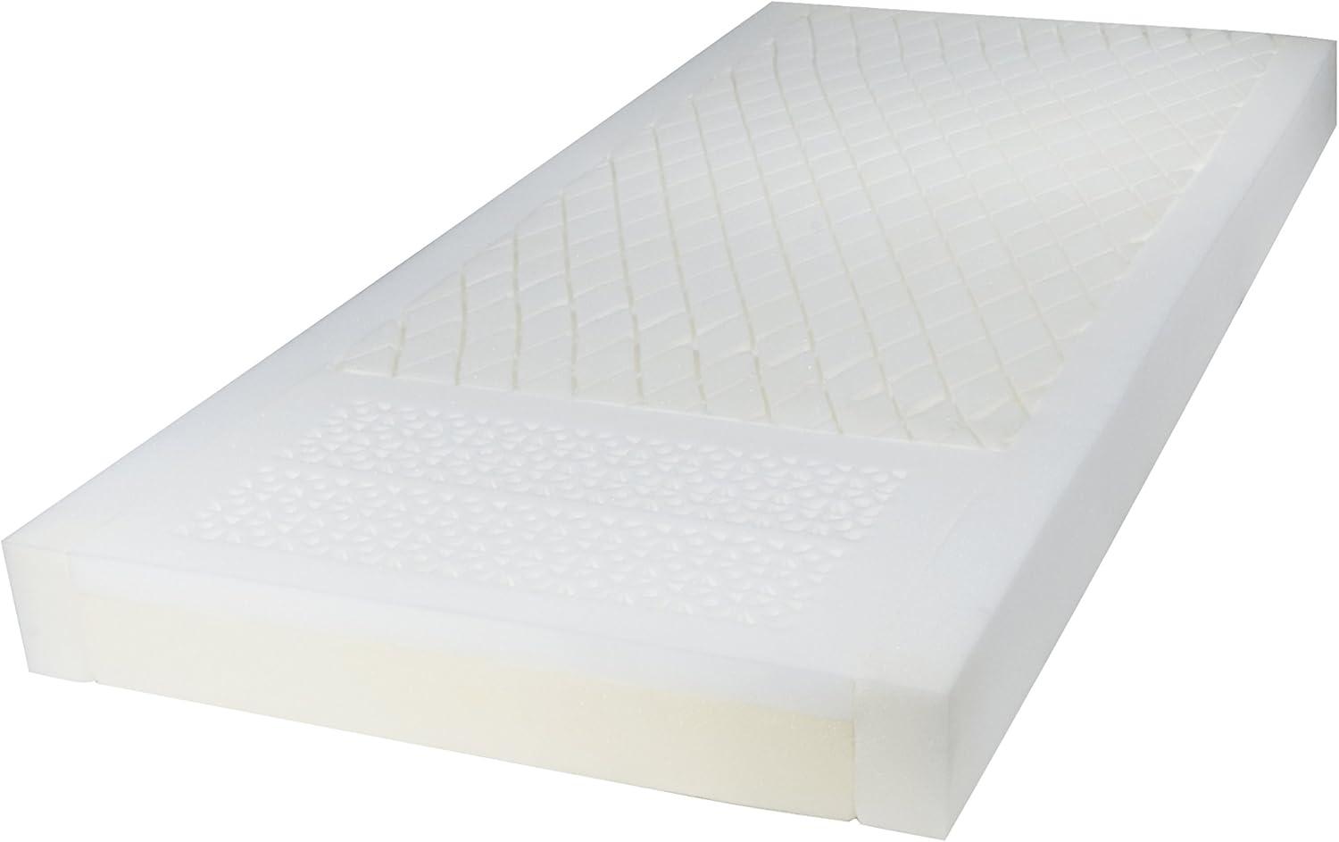 Drive Medical Gravity 7 Long Term Care Pressure Redistribution Mattress, Elevated Perimeter, 84"