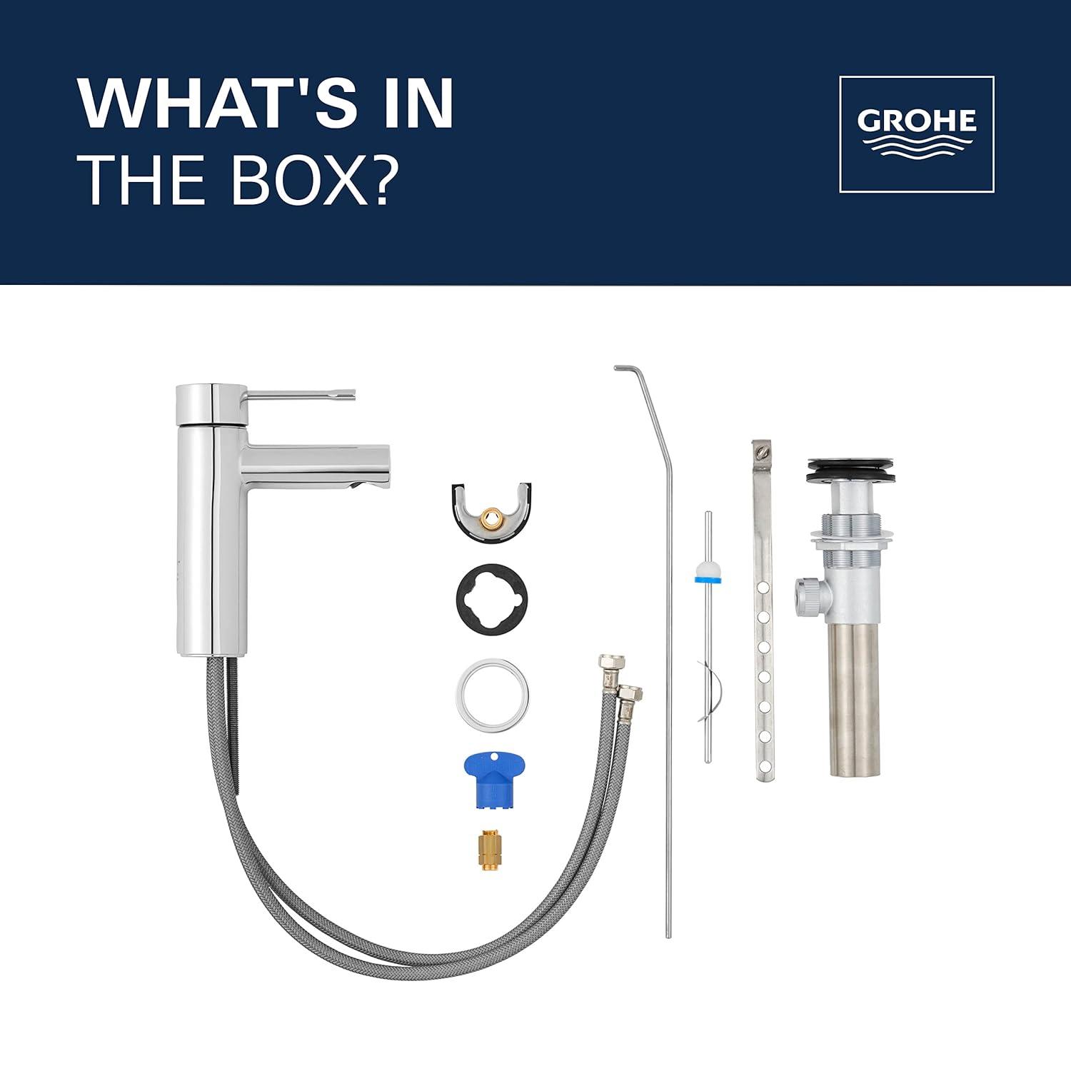 GROHE ESSENCE NEW OHM 6 in Escutcheon Faucet