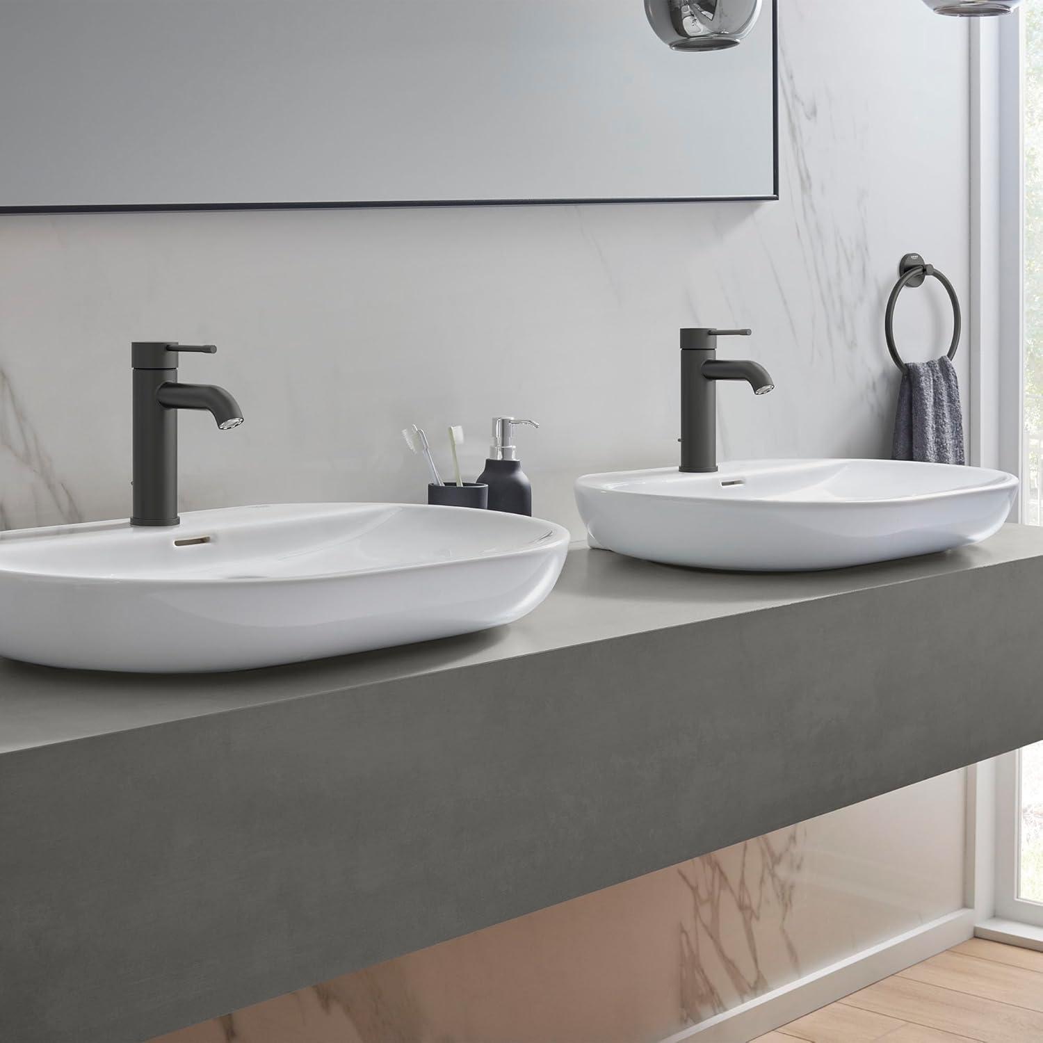 Essence New Single Hole Bathroom Faucet with Drain Assembly