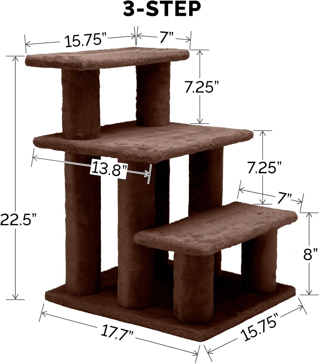 FurHaven Stairs With 3 Steps