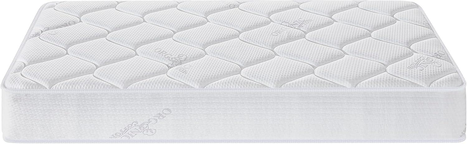 Twin Size Mattress - 10 Inch Cool Memory Foam & Spring Hybrid Mattress - Tight Top - Medium Firm - Oliver & Smith