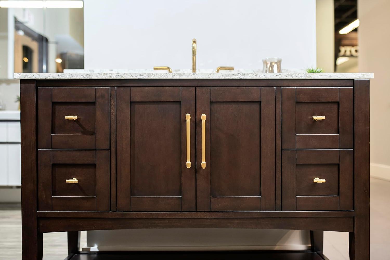 Piper Kitchen Cabinet Handles, Solid Core Drawer Pulls for Cabinet Doors, 5-1/16" (128mm)