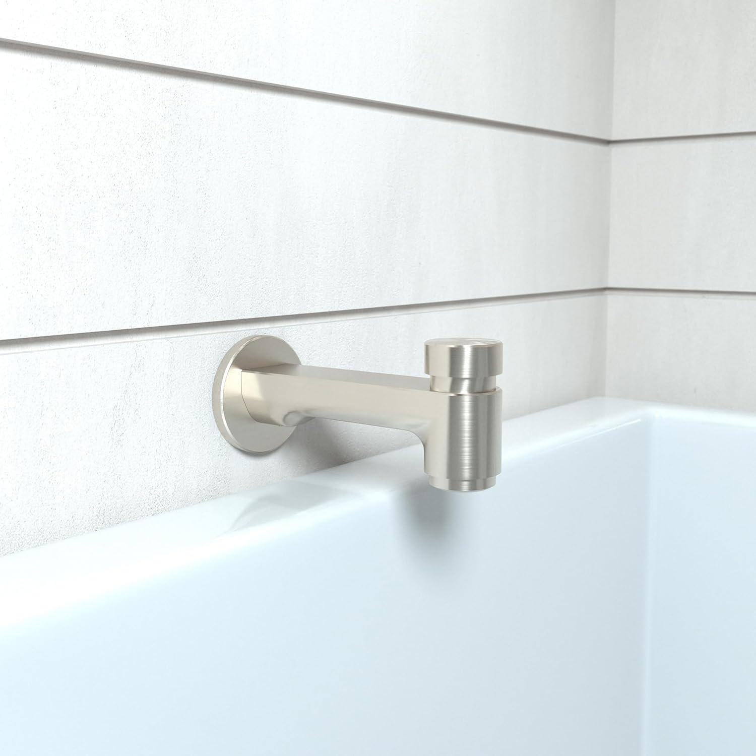 Metris S Wall Mounted Tub Spout Trim with Diverter