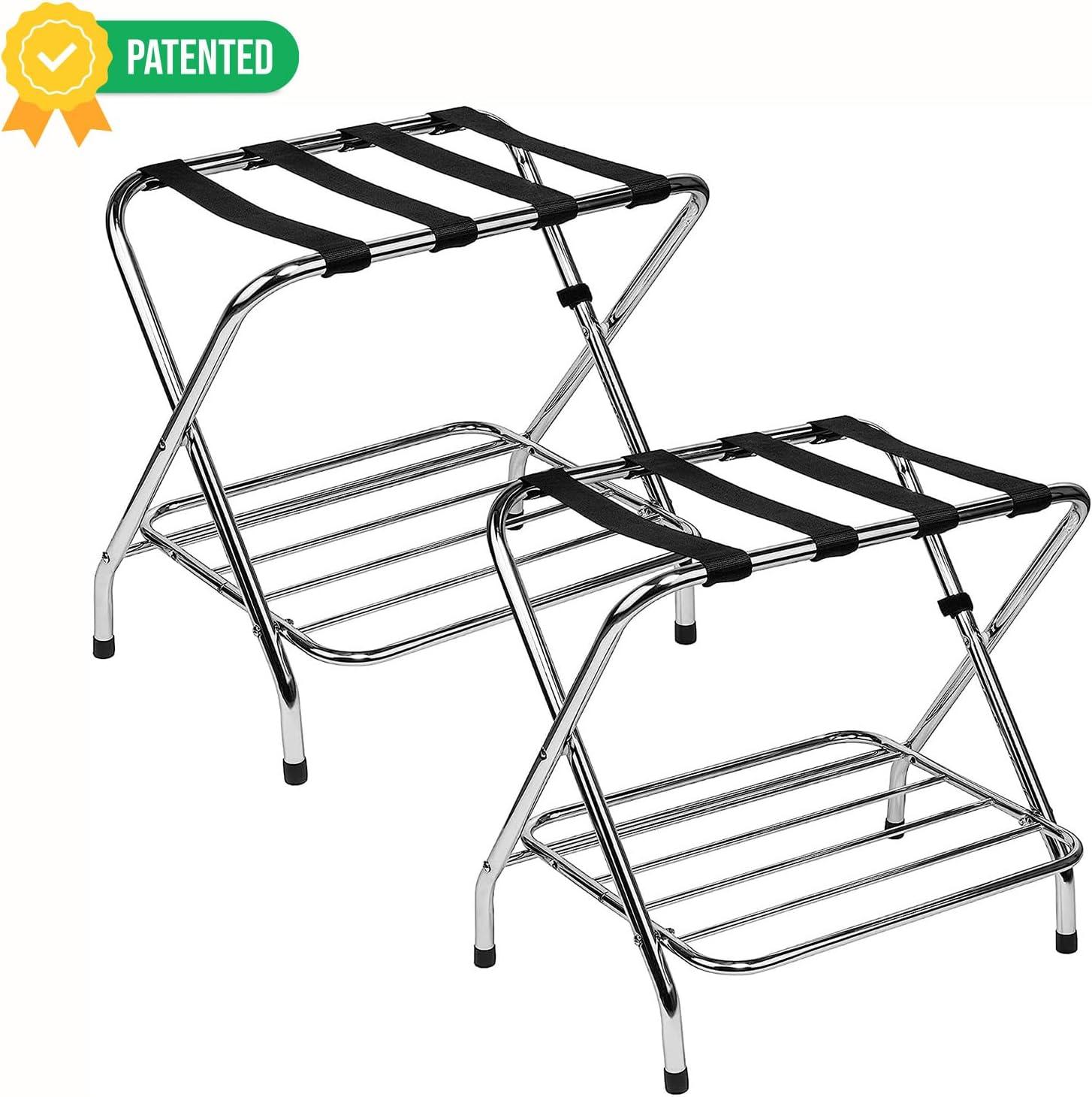 Folding Metal Luggage Rack
