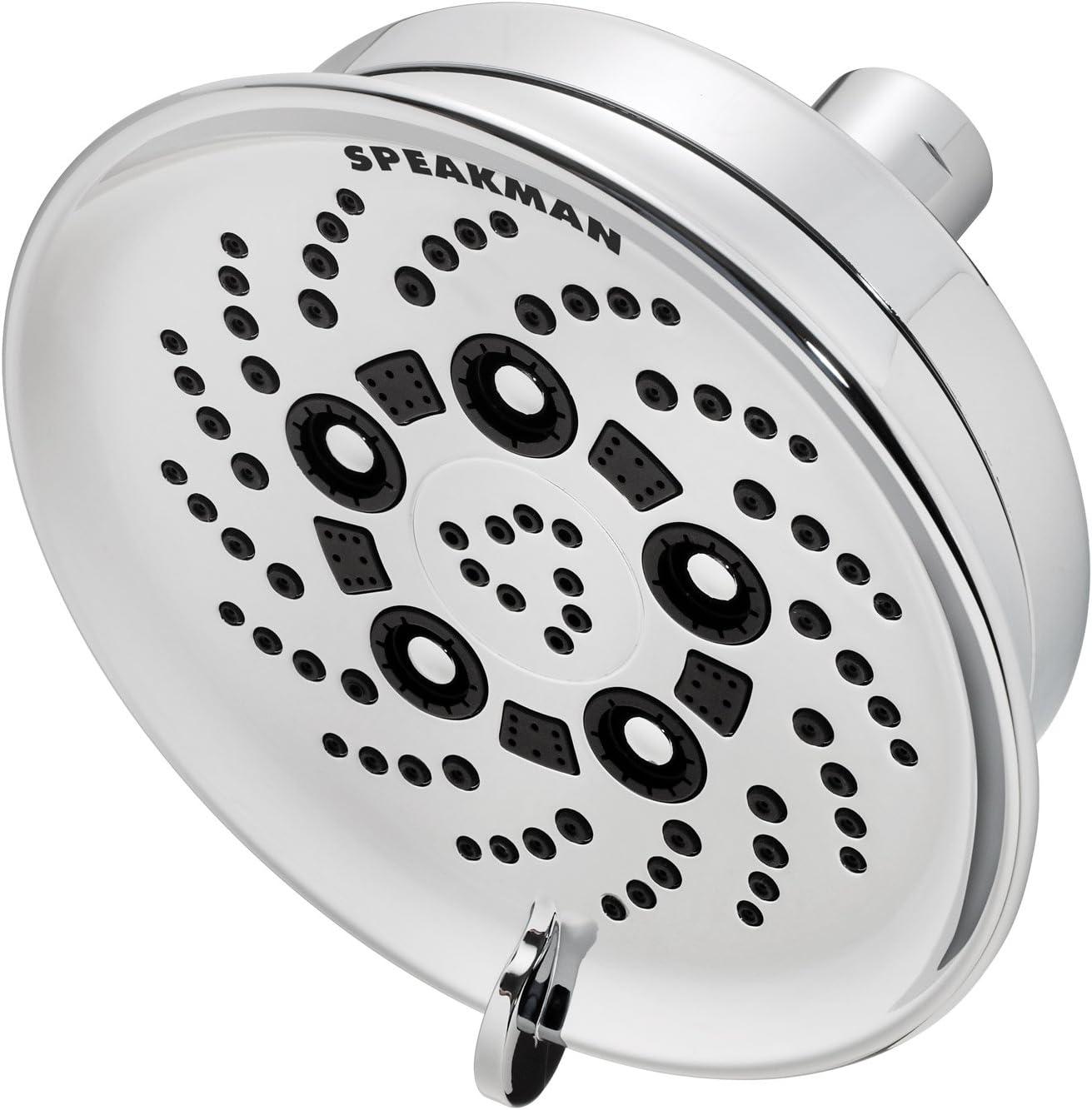 Assana 2.5 GPM (9.5 L/min) Adjustable Shower Head with Anysteam Technology