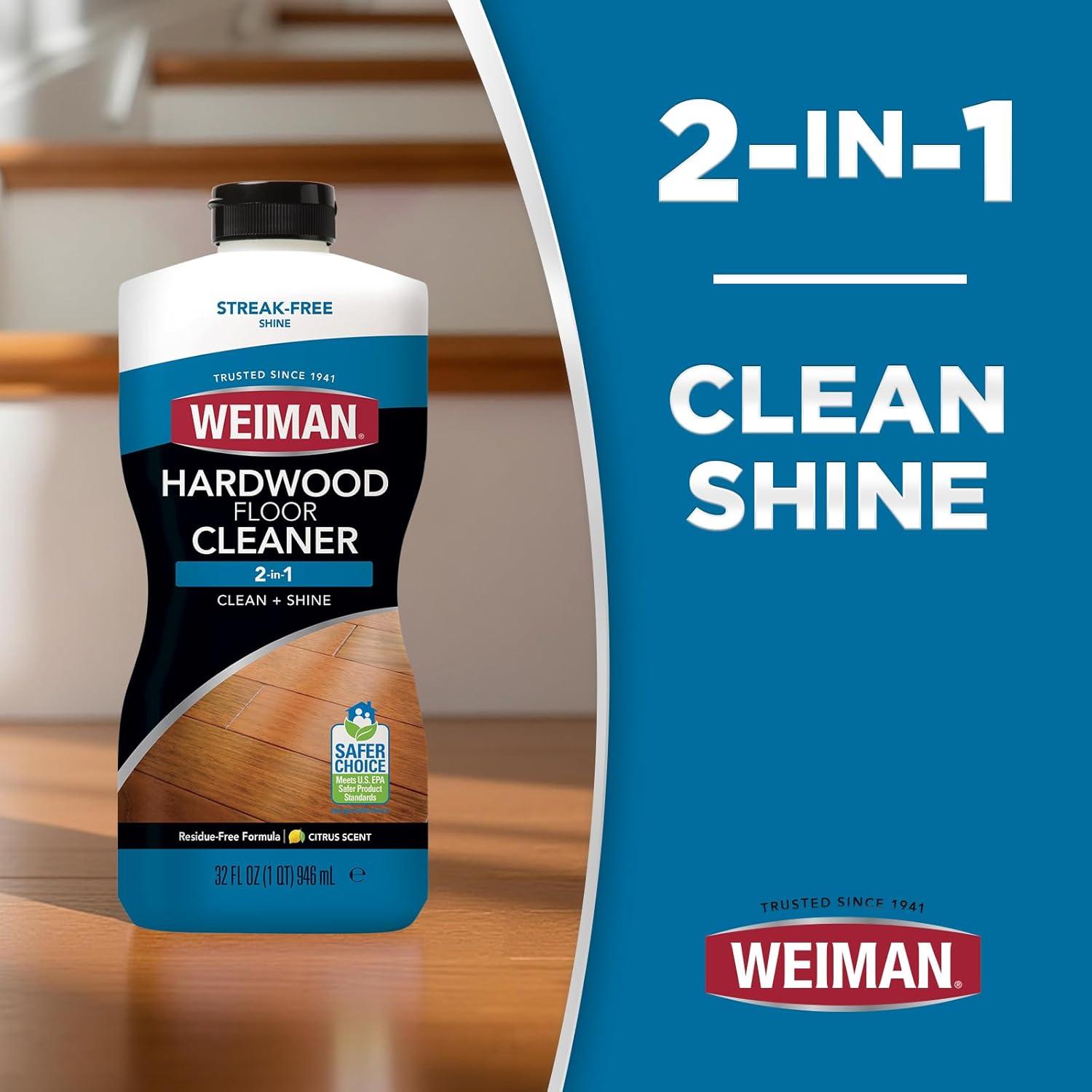 WEIMAN 522EA 32 oz. Squeeze Bottle Hardwood Floor Cleaner