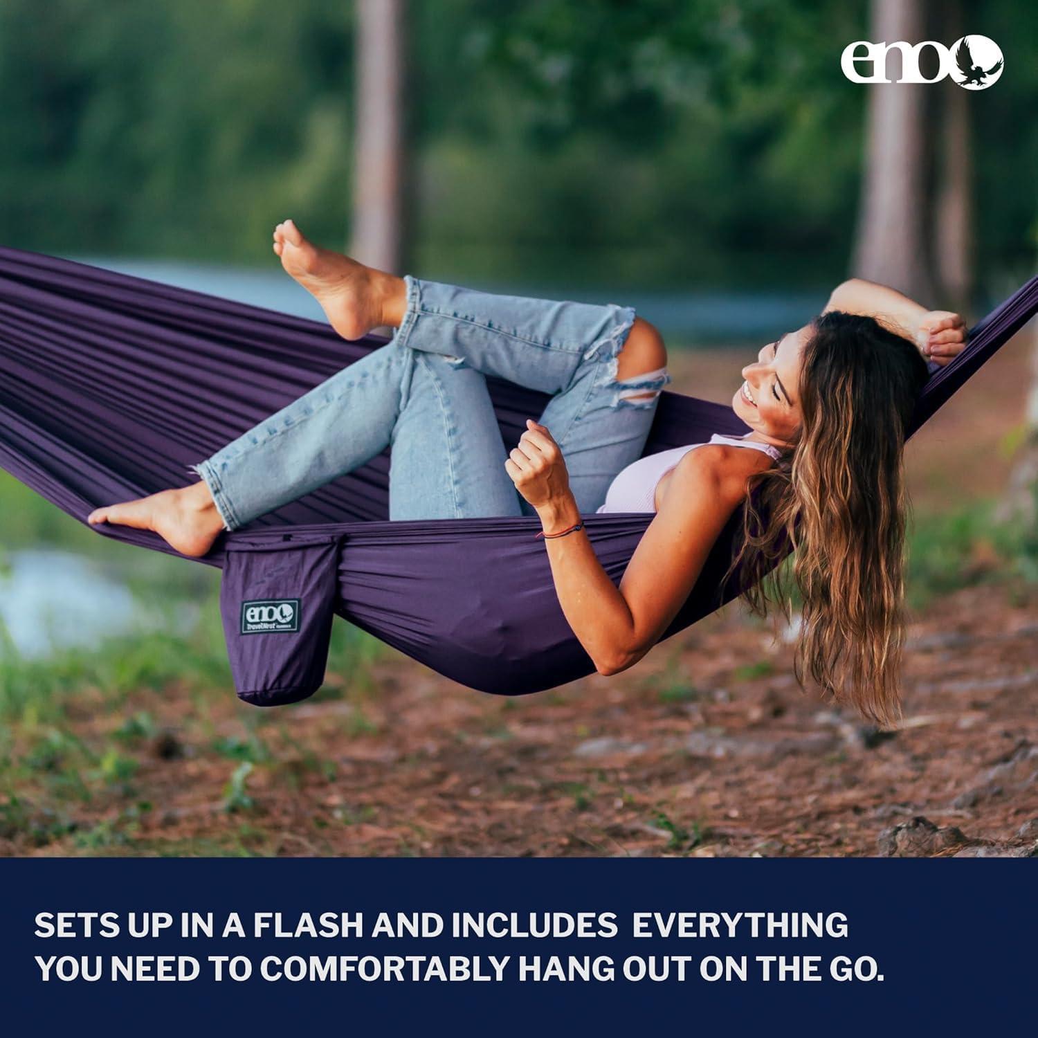 ENO- Eagles Nest Outfitters Travelnest Hammock + Straps Combo