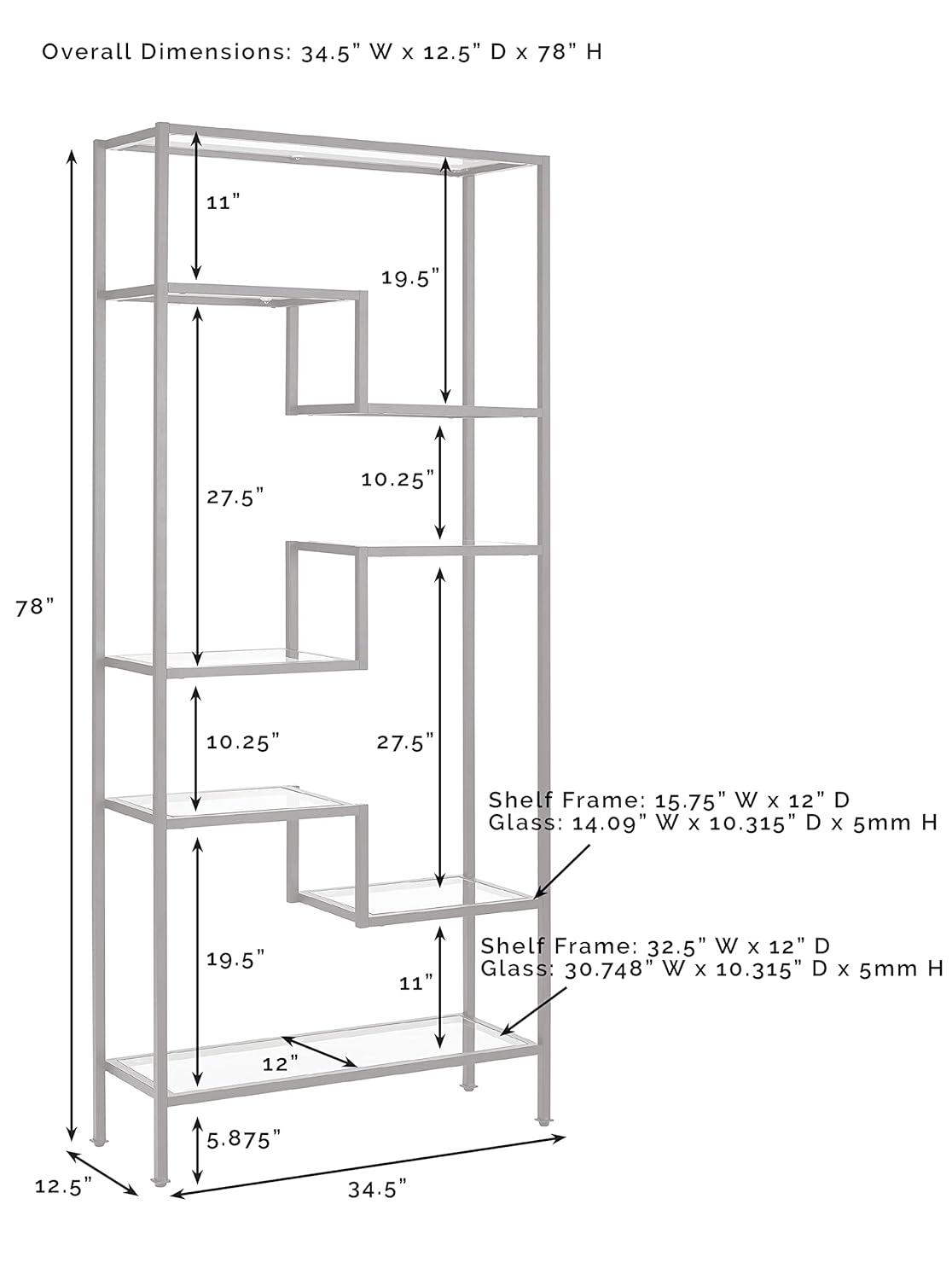 Sloane Geometric Bookcase