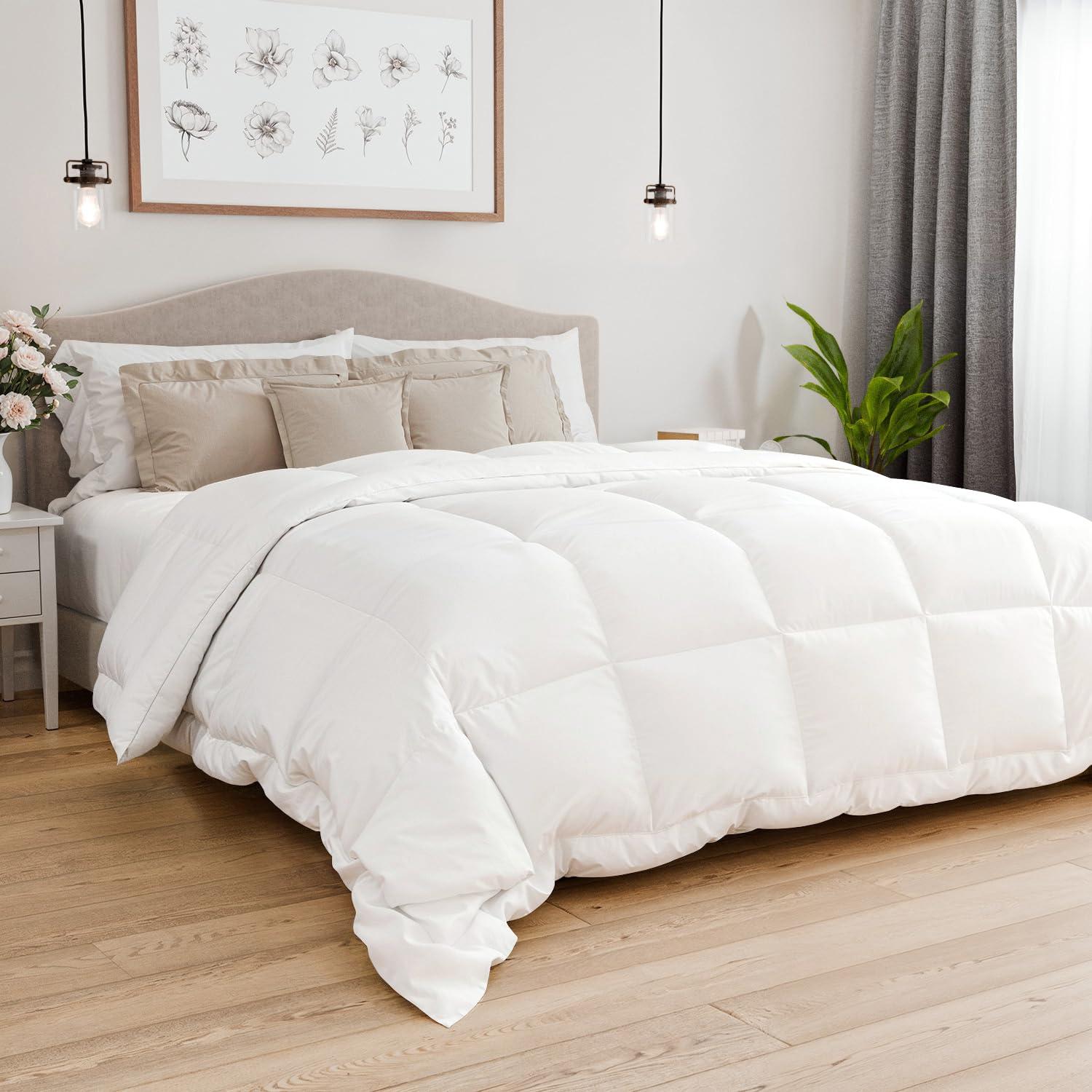 CGK Linens Premium Quality Goose Down Alternative Comforter - Warm & Lightweight