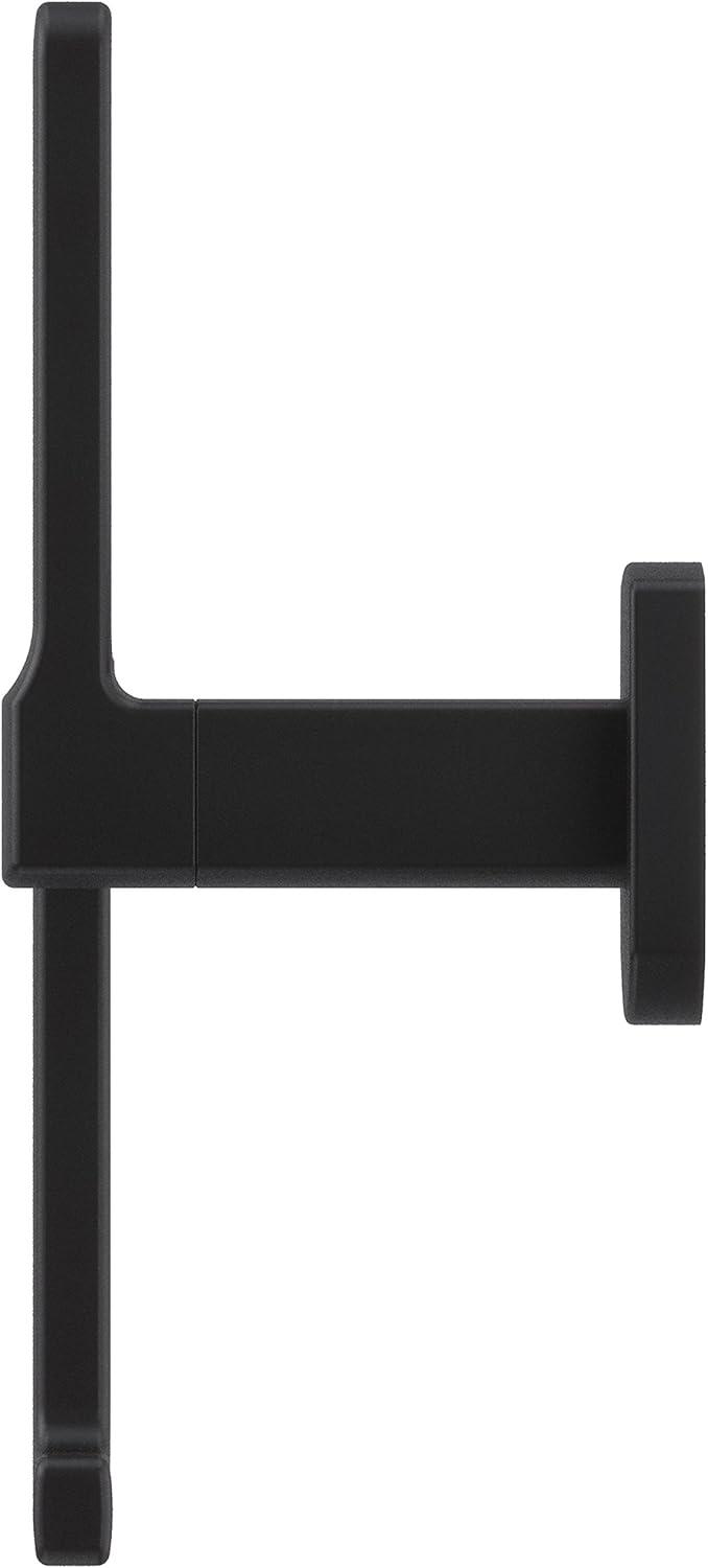 Deckard Matte Black Wall Mounted Towel Ring