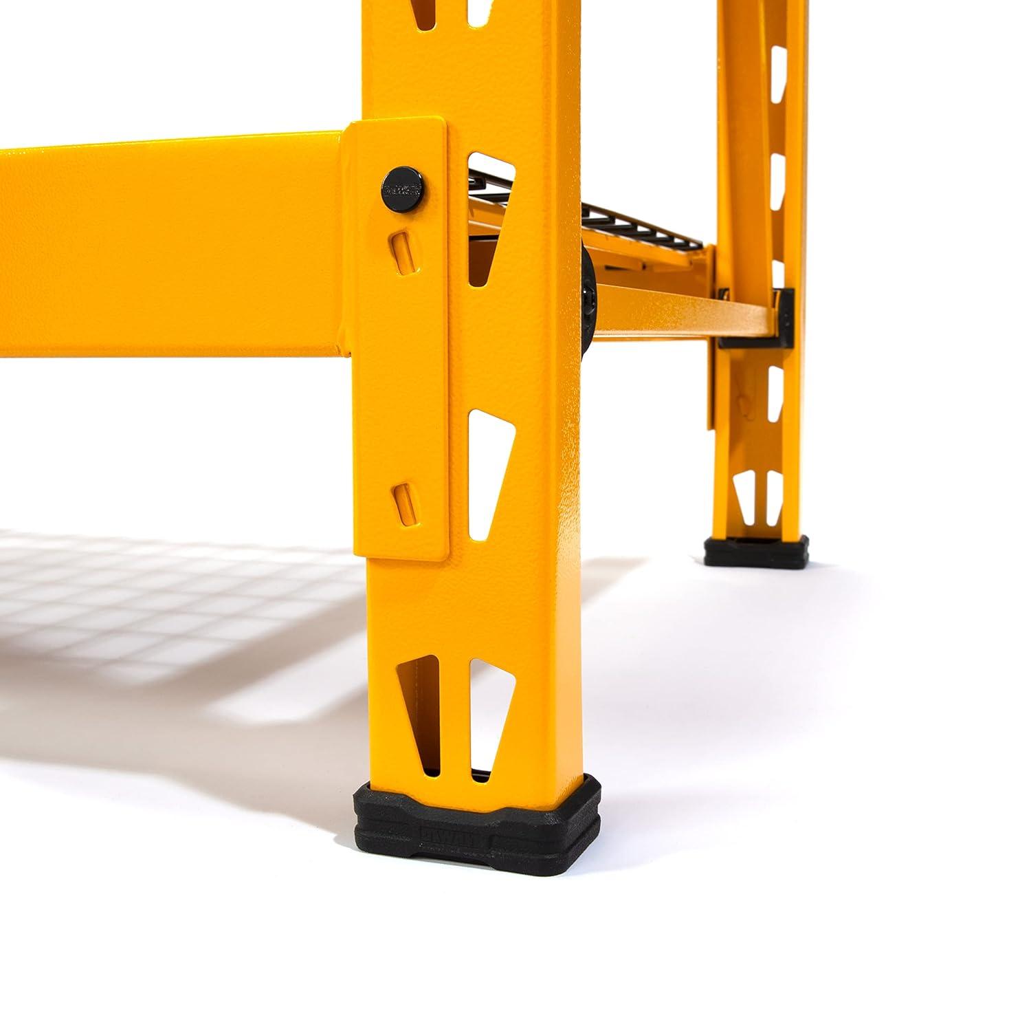 DeWalt Shelving 56829 Dewalt-Rak-Dxst10000 6Ft 4-Shlf Indust Rack,Yellow
