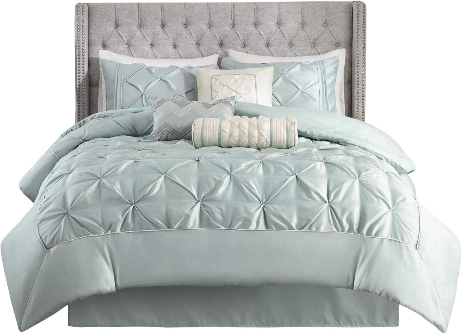 Madison Park Laurel 7 Piece Tufted Comforter Set