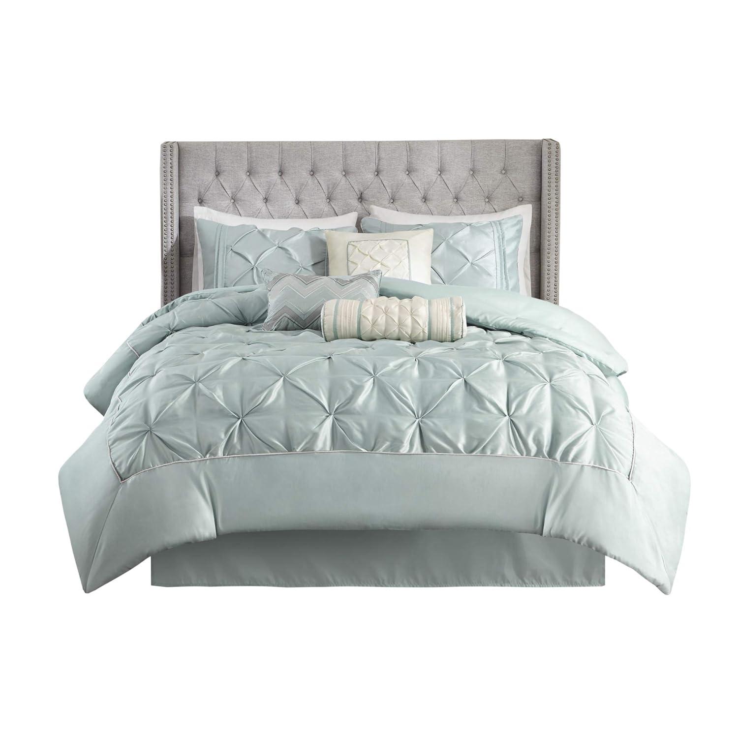 Madison Park Laurel 7 Piece Tufted Comforter Set
