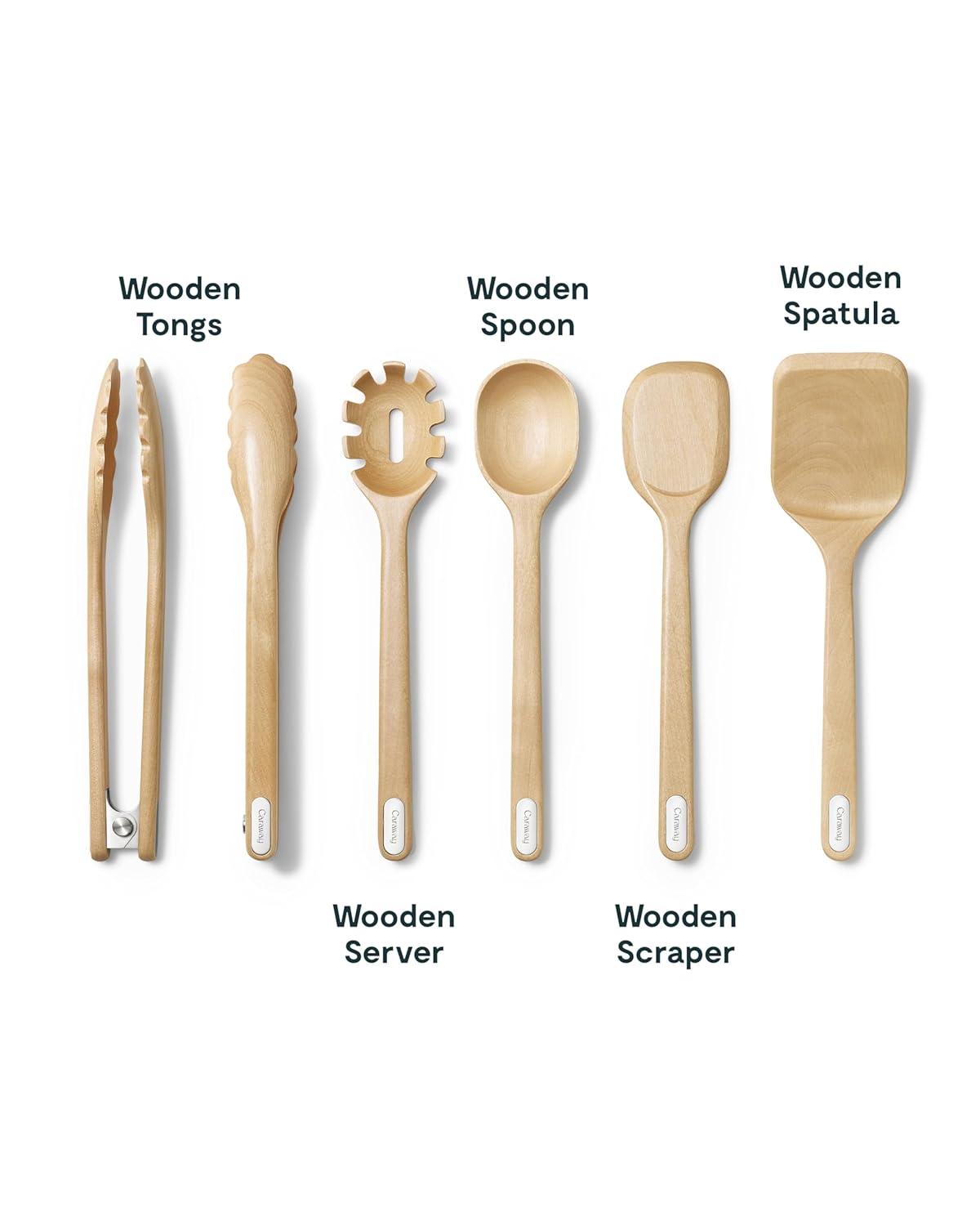 Caraway 14-Piece Perracotta Knife and Utensil Prep Set