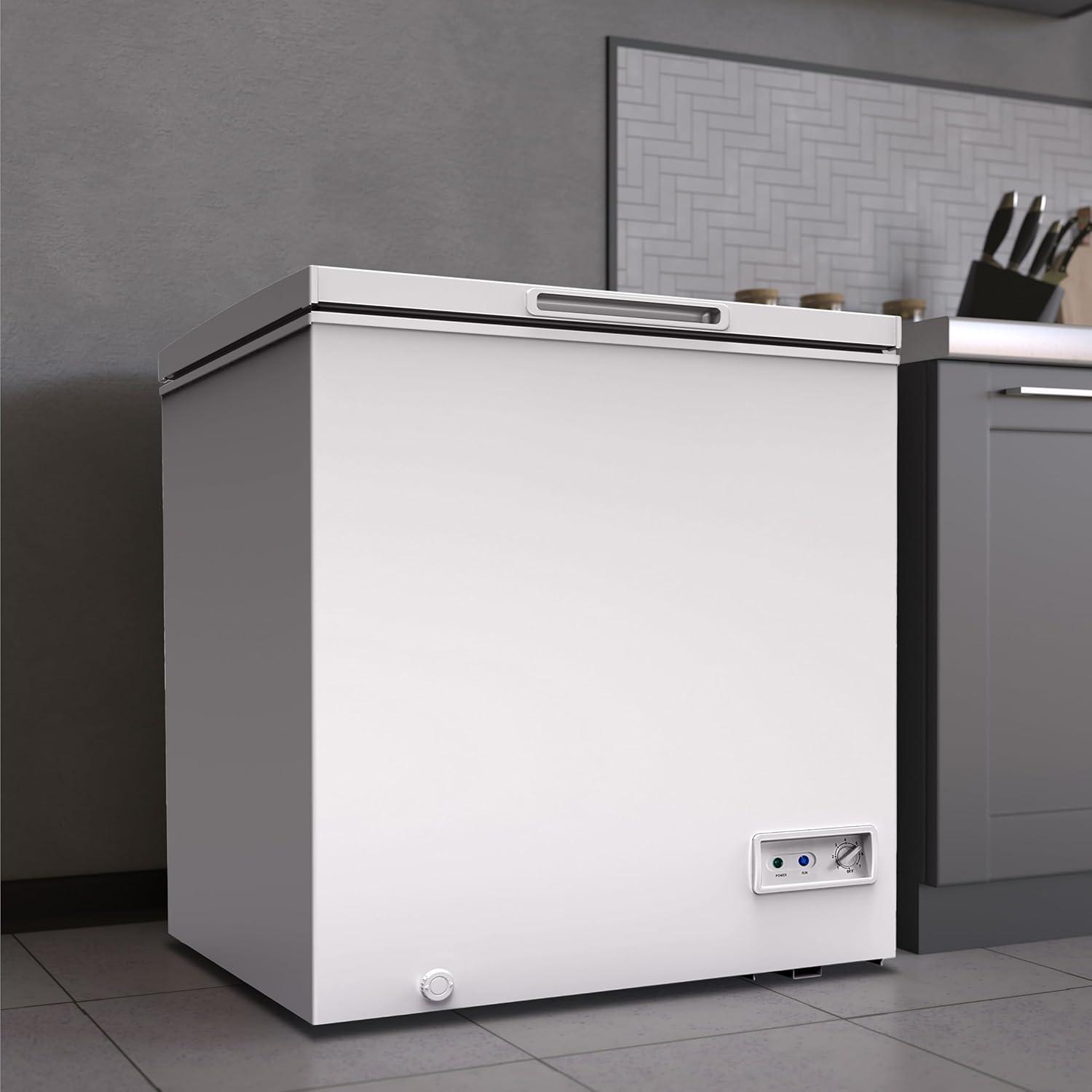 Avanti CF7F0W 7 Cu. Ft. White Garage Ready Chest Freezer​