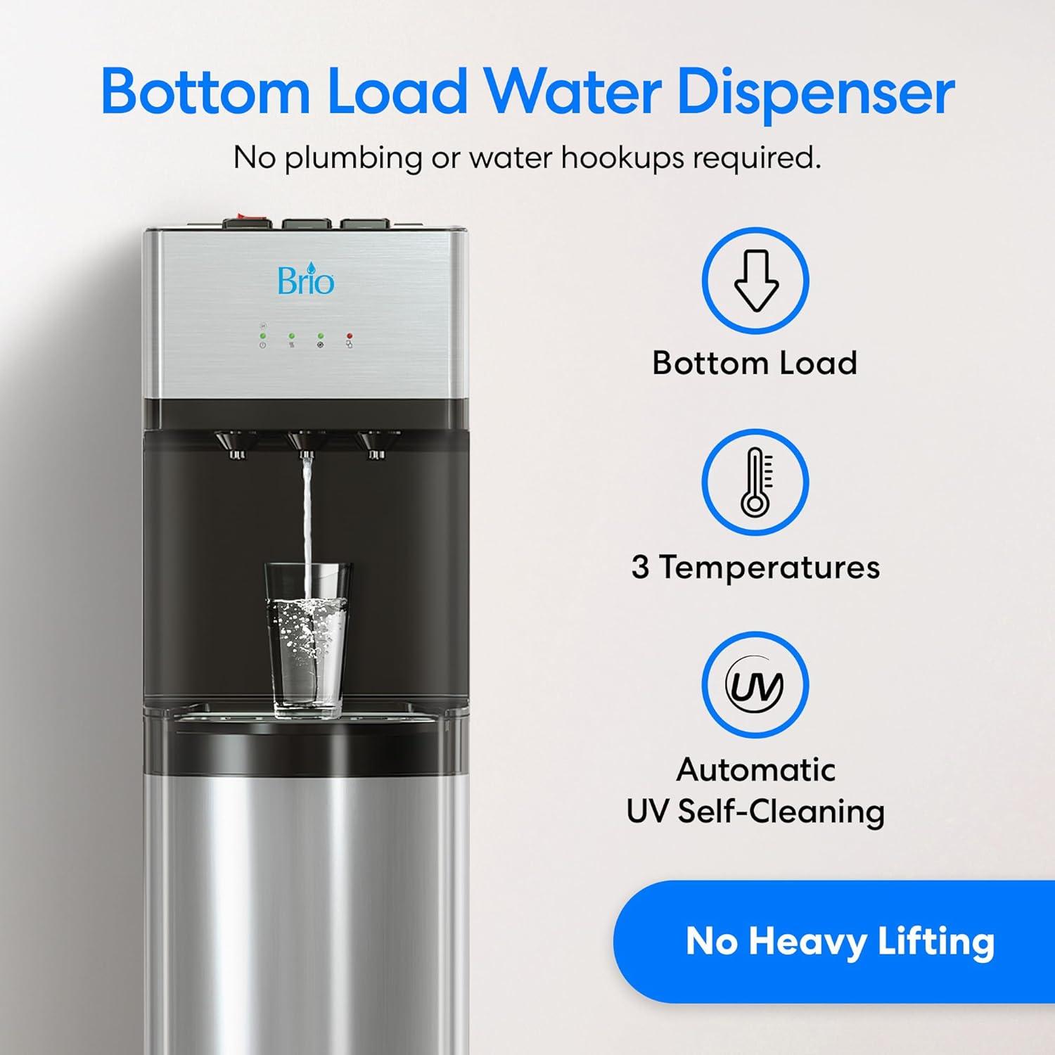 Brio Brio Free Standing Bottom Loading Water Dispenser