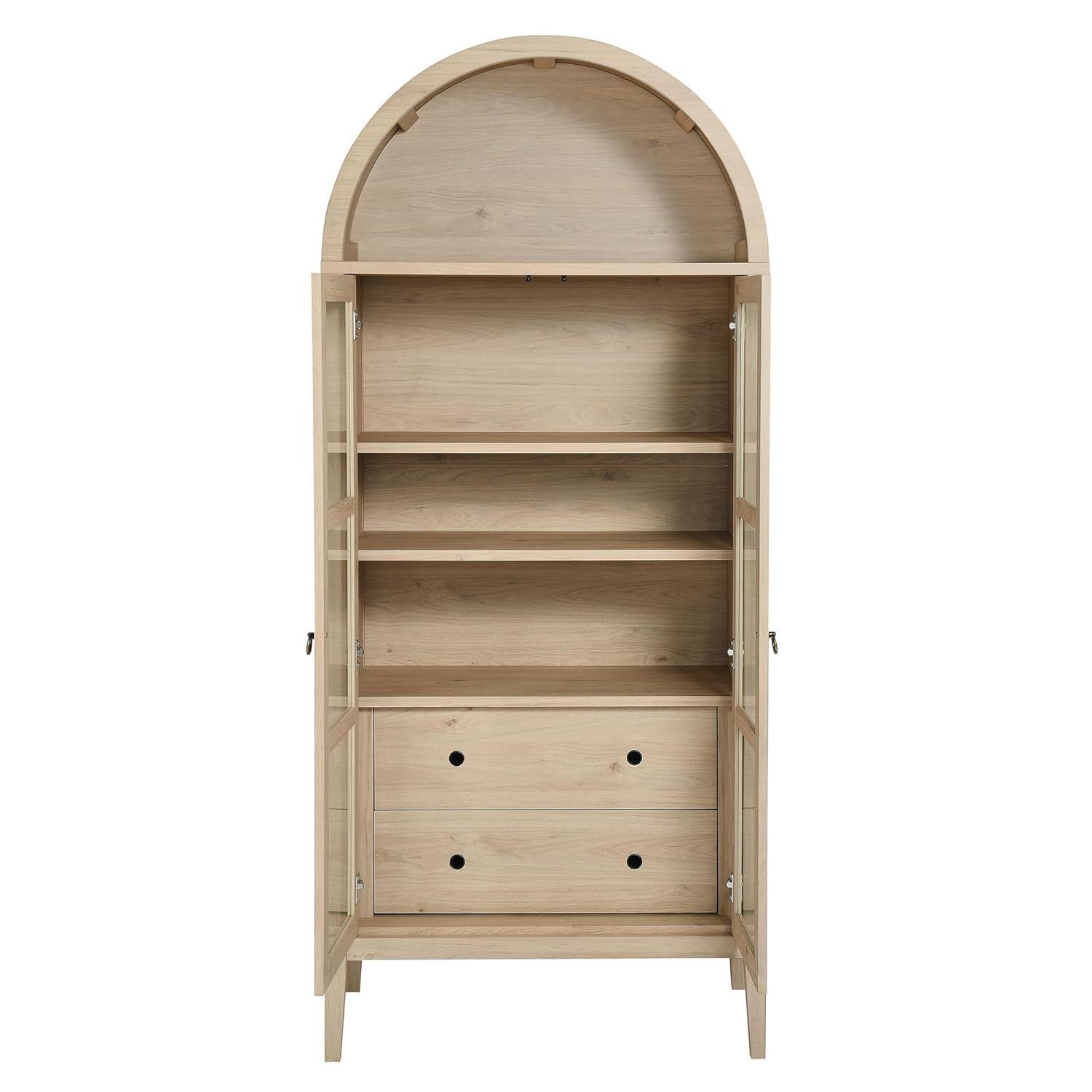 Modway Nolan Tall Arched Storage Display Cabinet