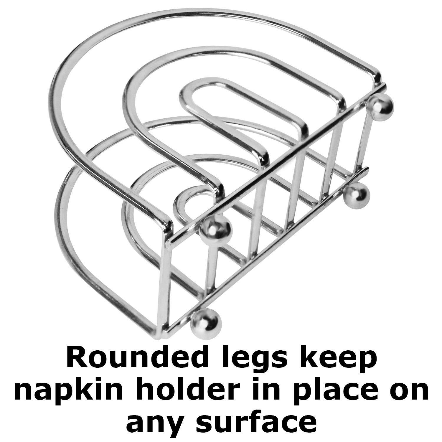 Prep & Savour Metal Napkin Holder