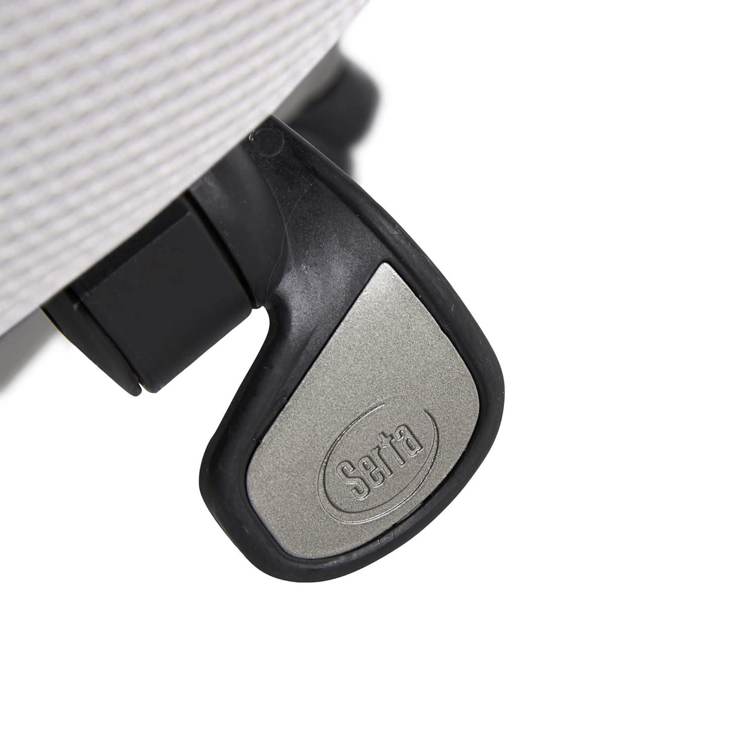 Serta Lautner Executive Office Chair, SmartLayers and ComfortCoils Technology, Adjustable Lumbar