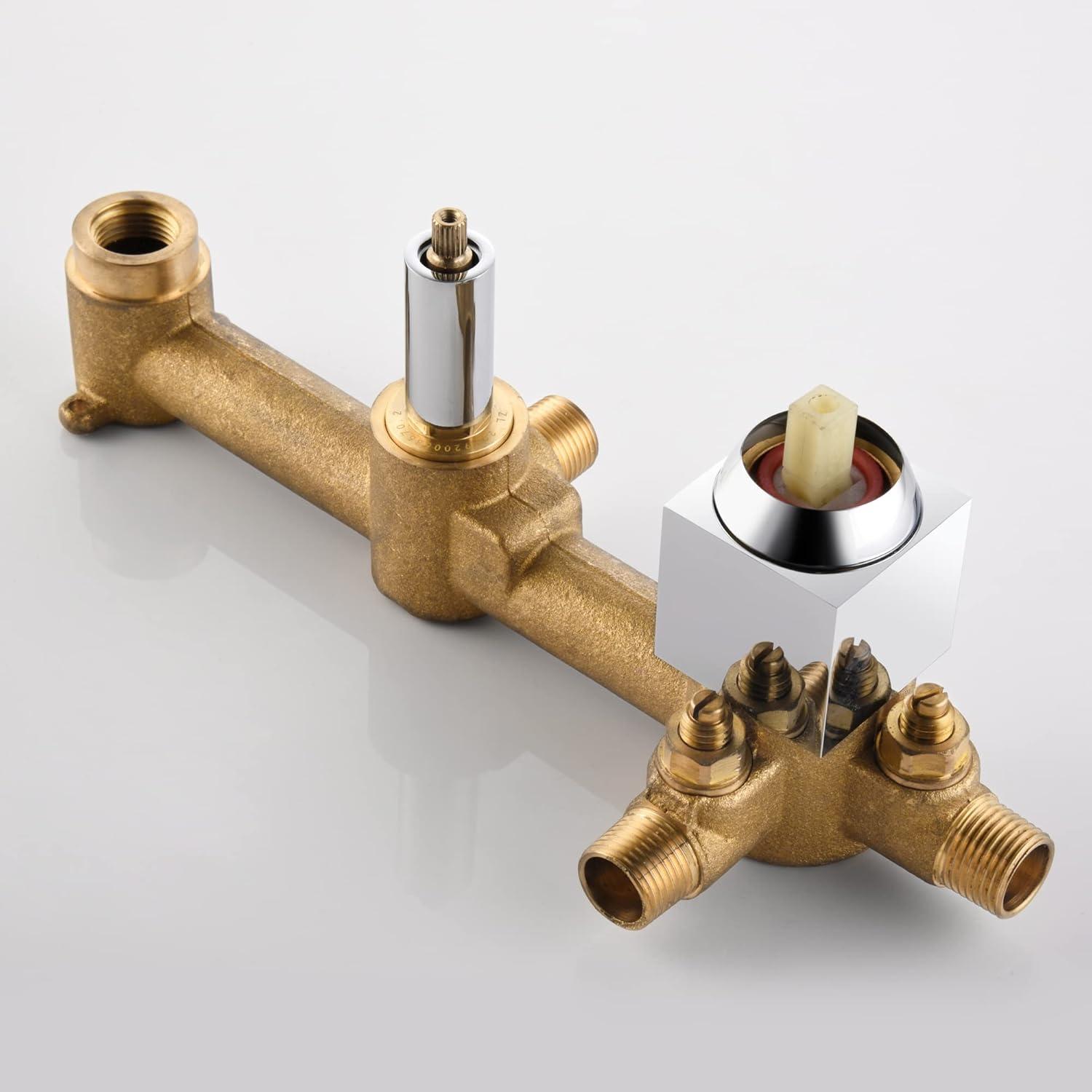 1 Handle Bathroom Waterfall Faucet with Diverter