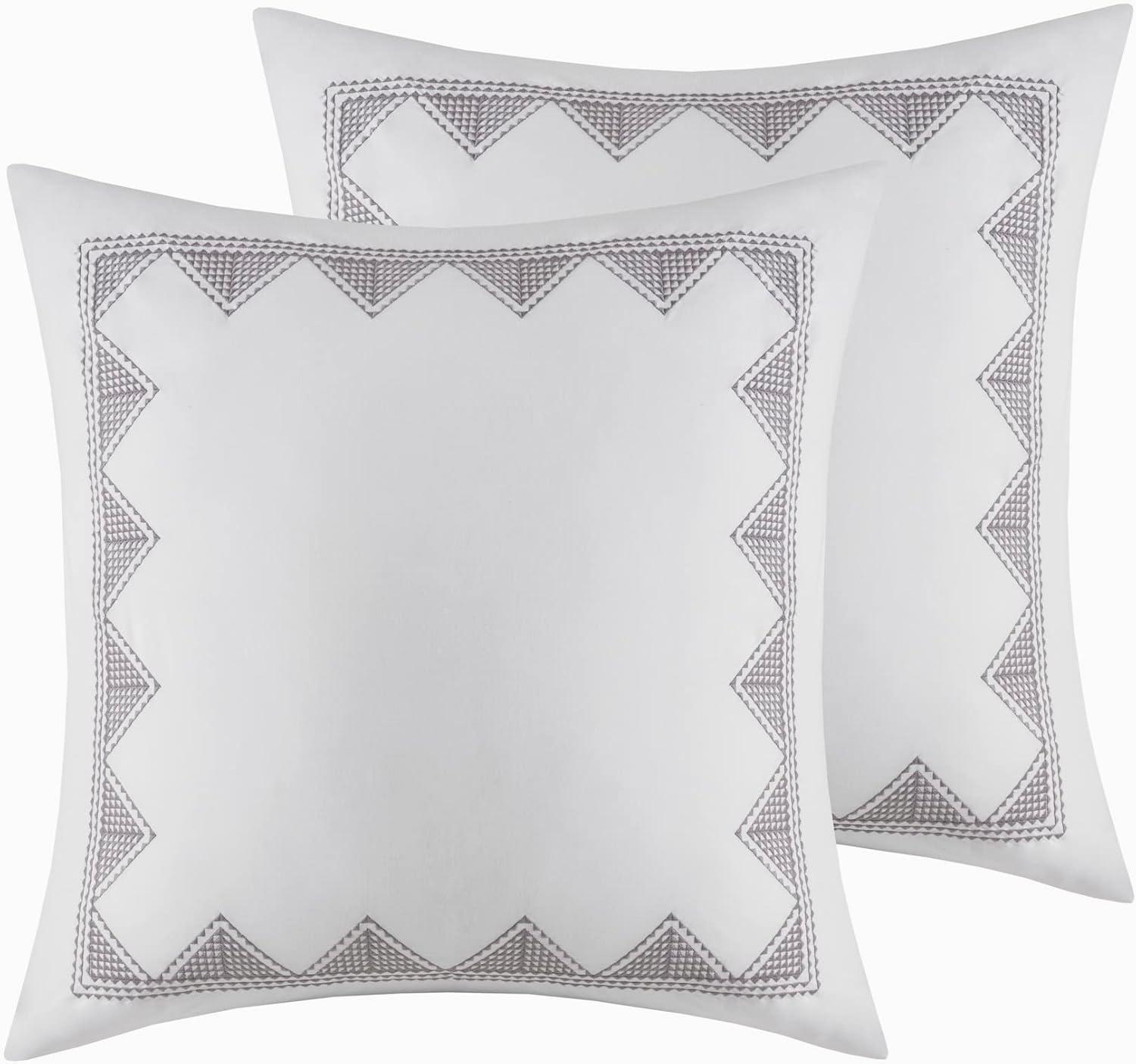 INK+IVY Imani Cotton Printed Duvet Cover Set