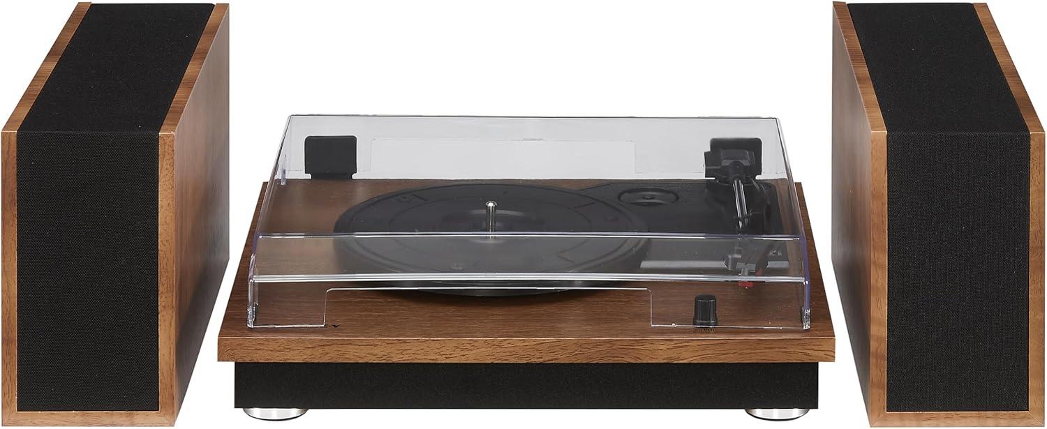 Crosley Riff Bluetooth Vinyl Record Player with Speakers, 3-Speed Turntable, 6 Modular Layouts