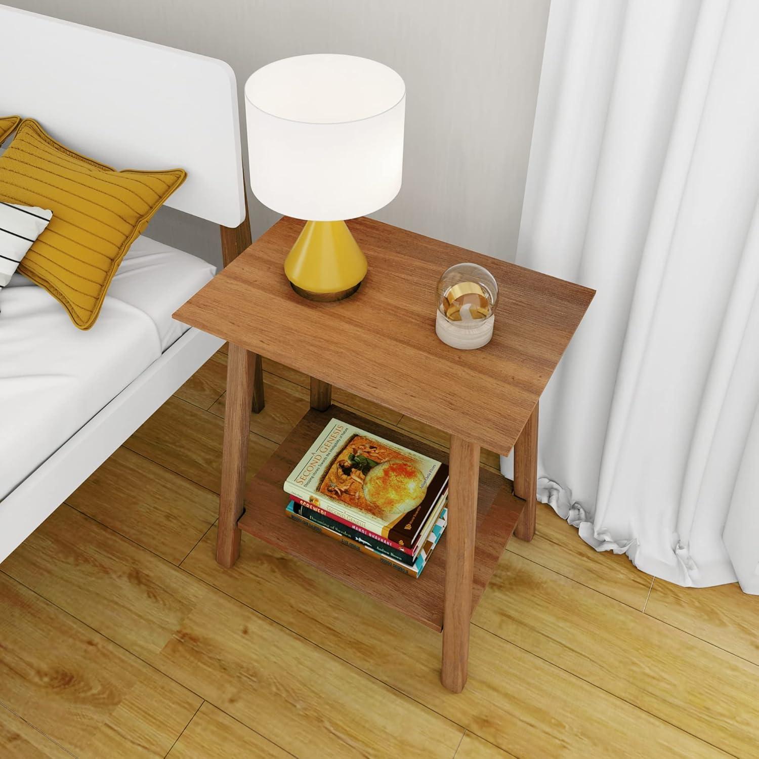 Max & Lily Mid-Century Modern Table Nightstand