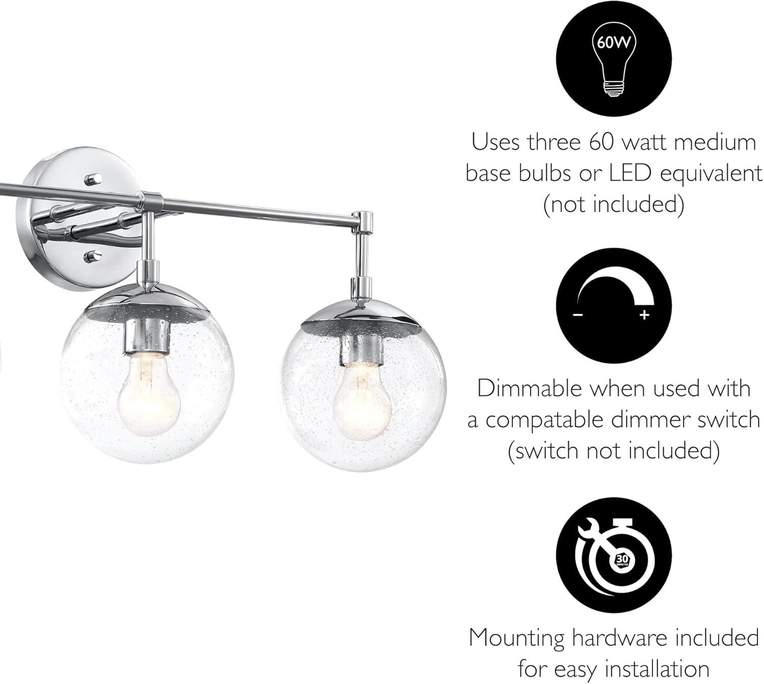 Design House  Gracelyn Pendant Light in Polished Chrome