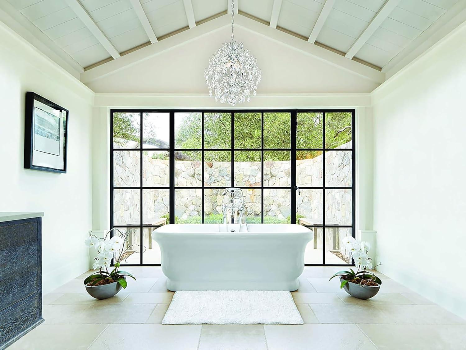 Minka Lavery Minka-Lavery Isabella's Crown 18" Wide Chrome Crystal Chandelier