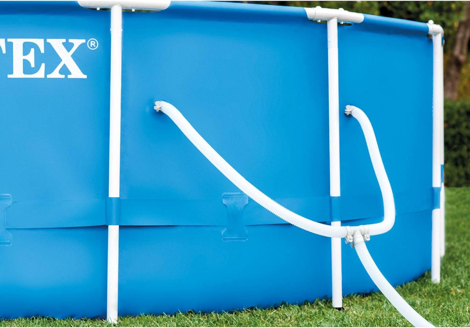 Intex Intex 12' x 30" Metal Frame Swimming Pool w/ Filter Pump & Pool Maintenance Kit