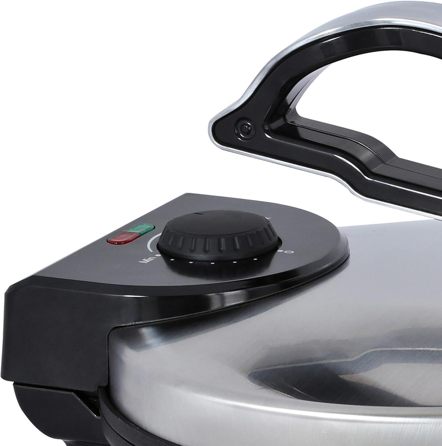 Brentwood  TS-128 Stainless Steel Non-Stick Electric Tortilla Maker, 10-Inch